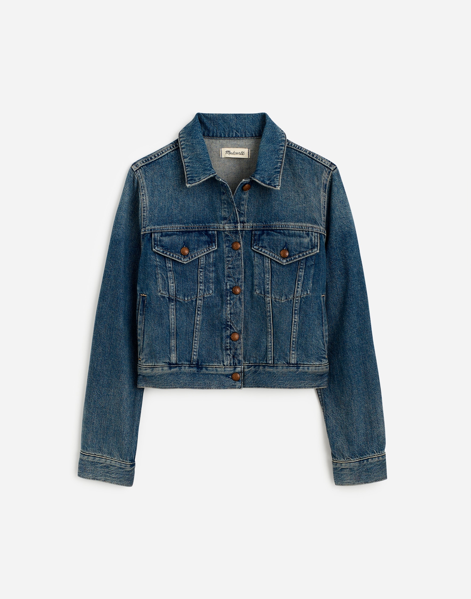 Crop Jean Trucker Jacket