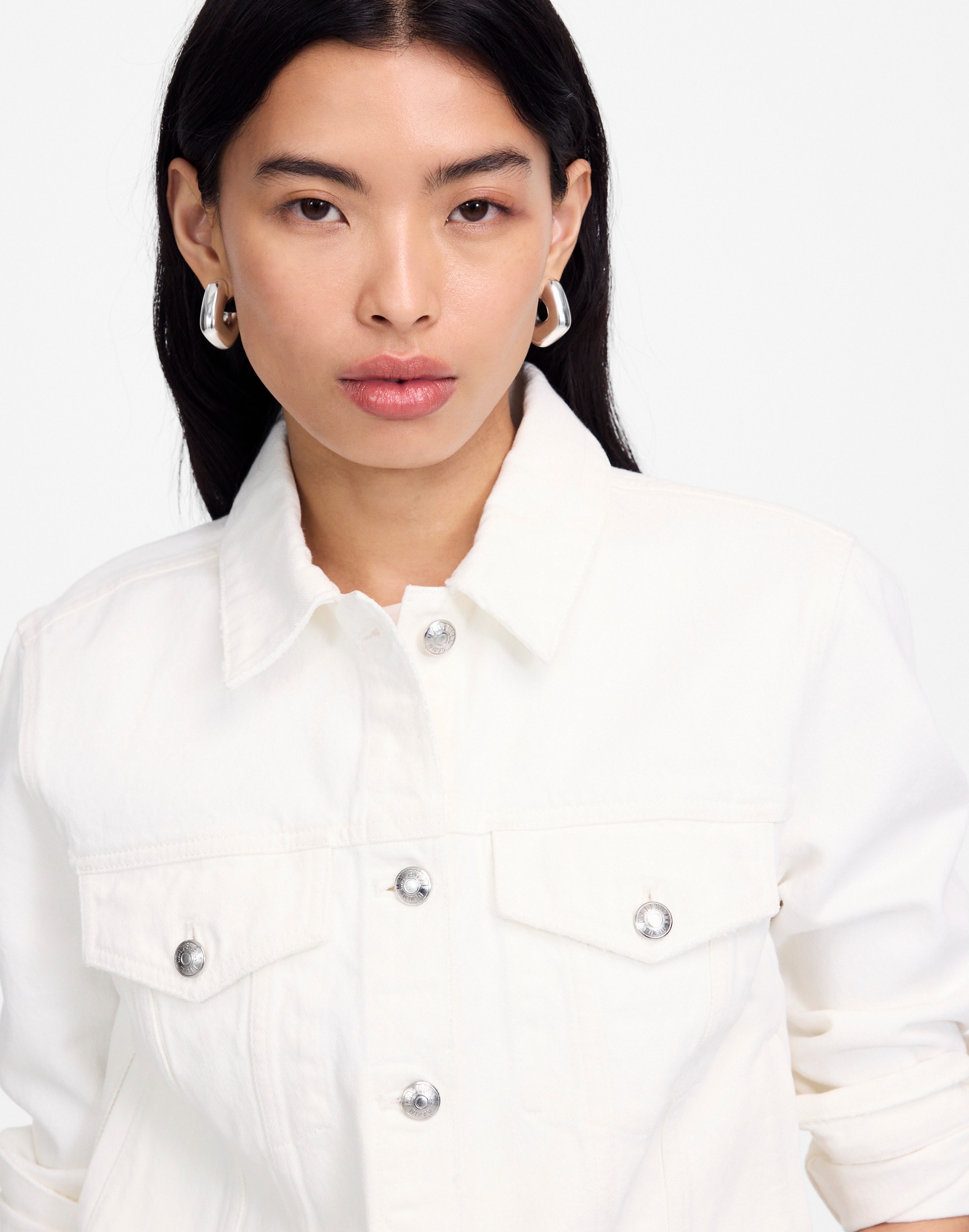 Crop Jean Trucker Jacket