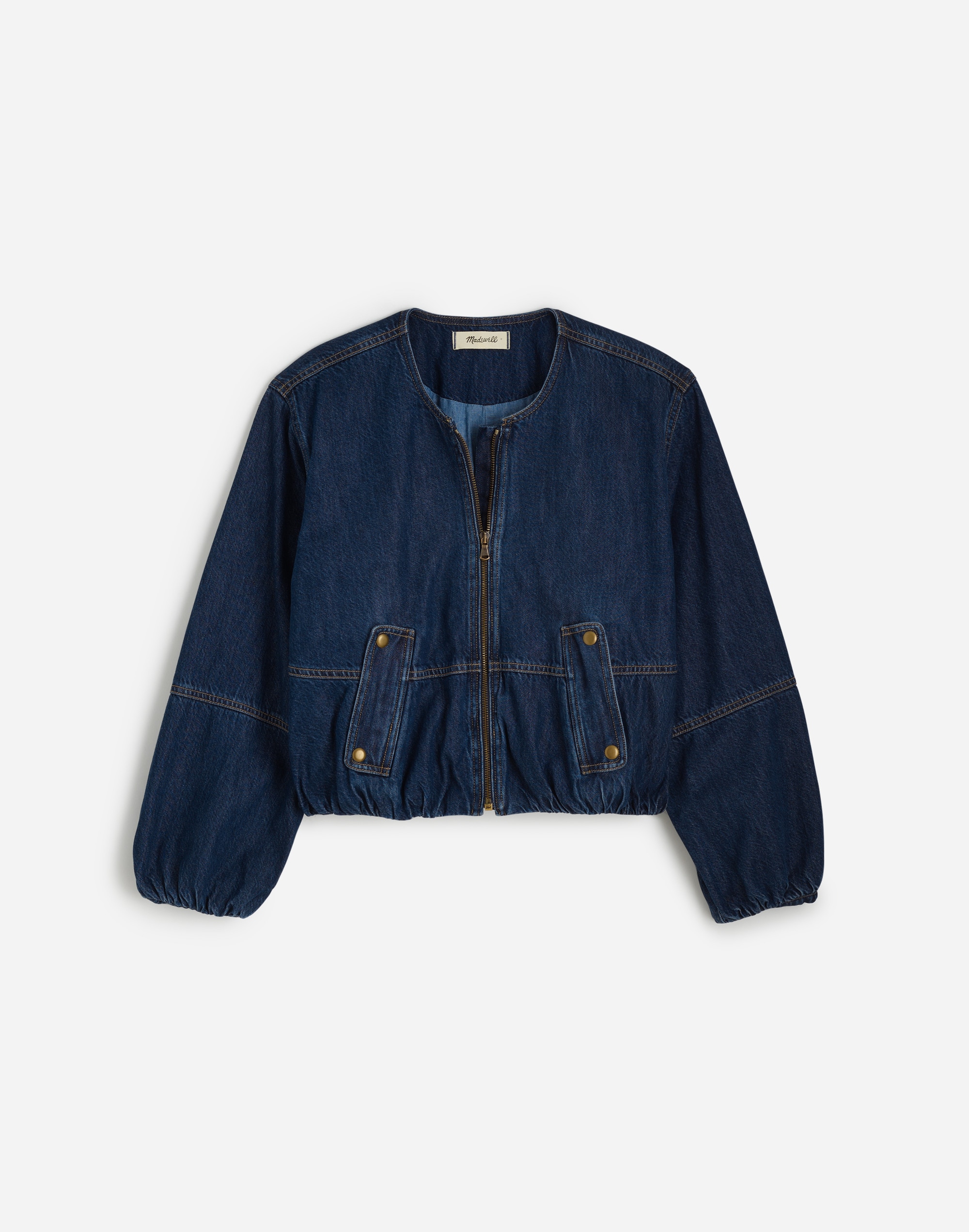 ANREALAGE AZ DENIM BOMBER JACKET 【公式通販】