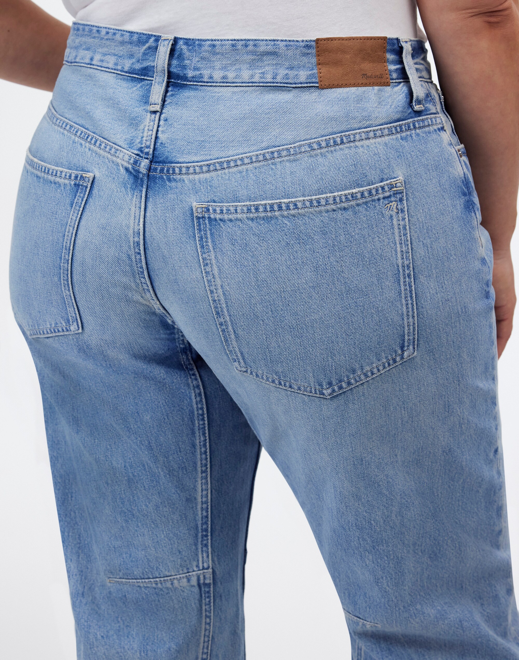 The Plus Darted Barrel-Leg Jean
