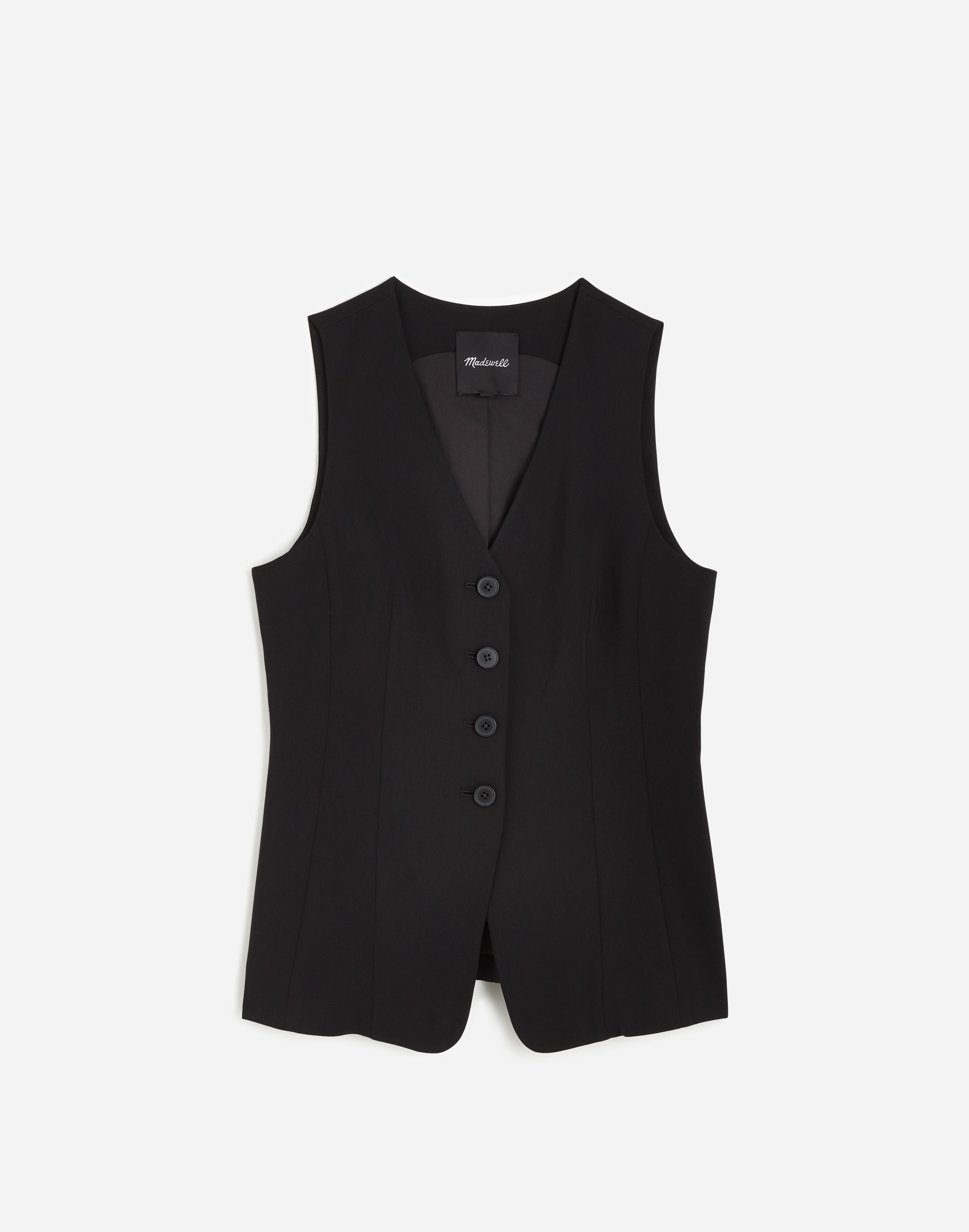 Cutaway Long Vest