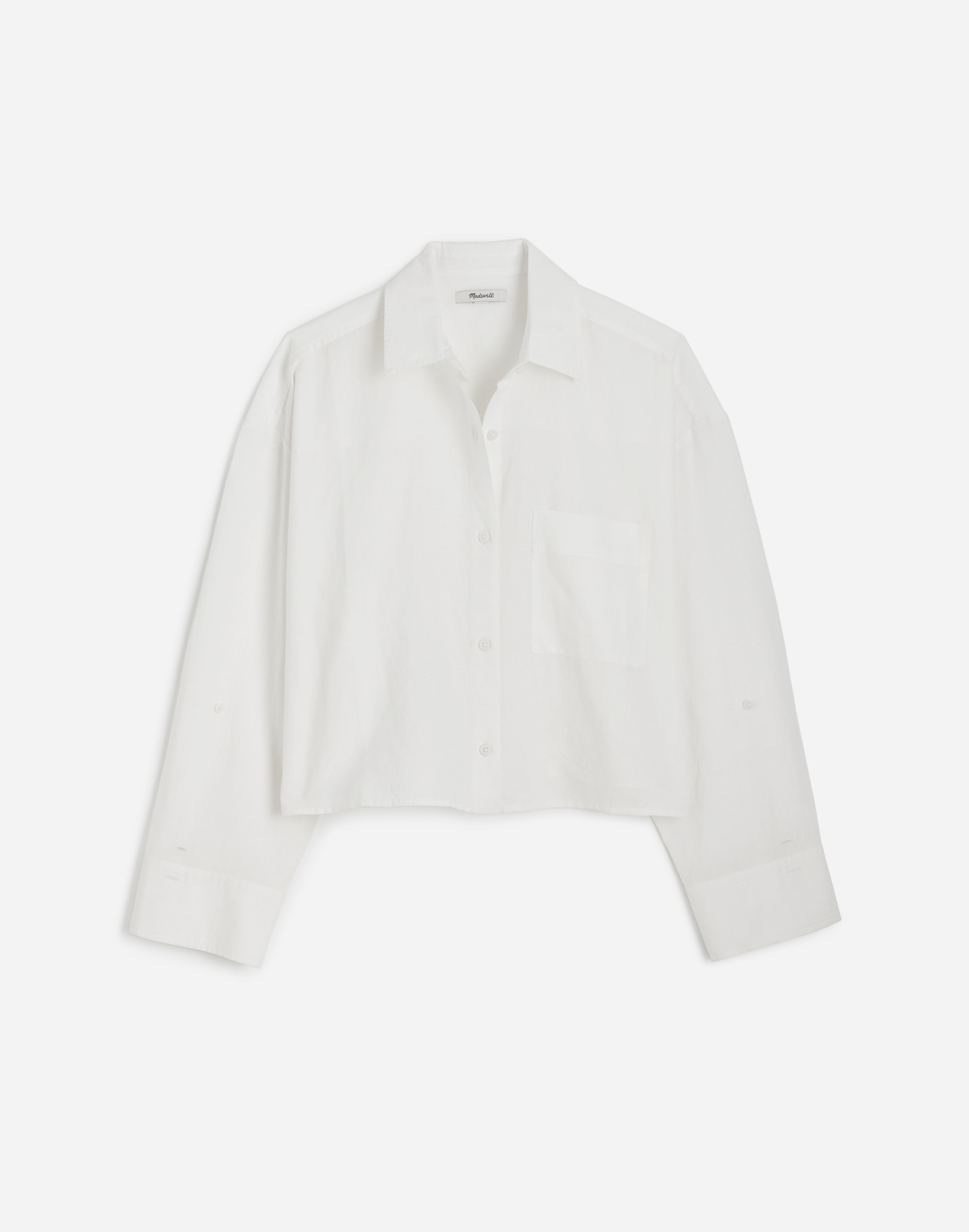 Straight-Hem Shirt