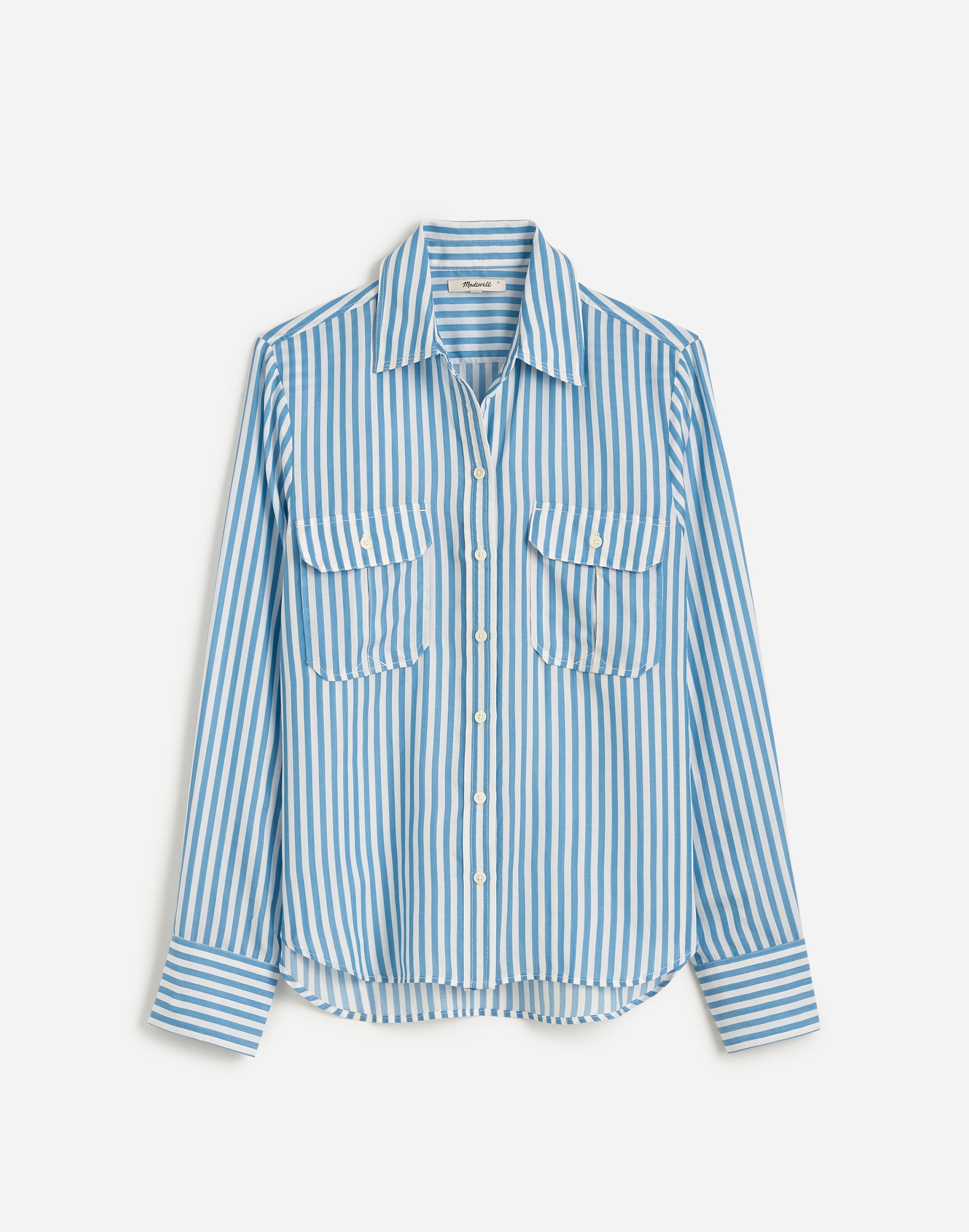 Utility-Pocket Button-Up Shirt