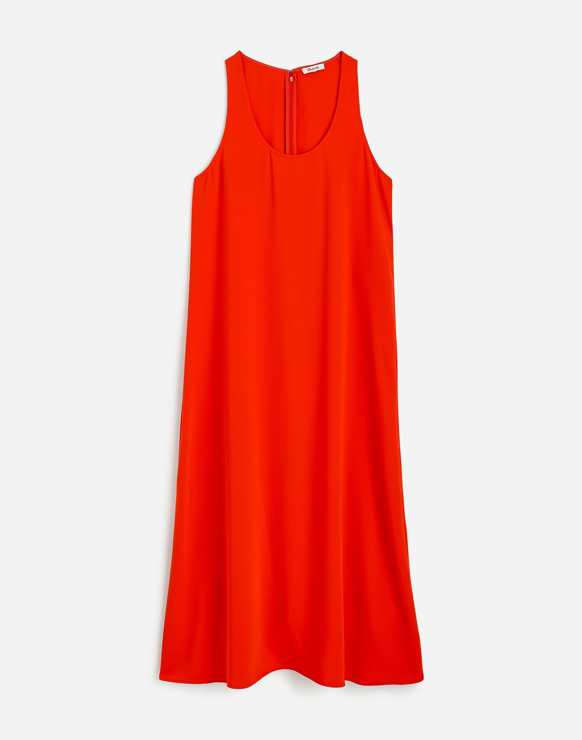 Sleeveless Scoopneck Midi Dress