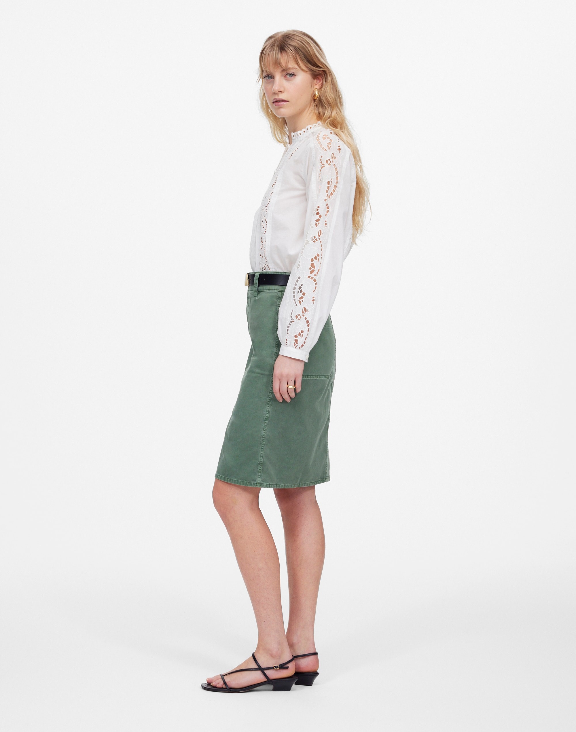 Utility Midi Skirt