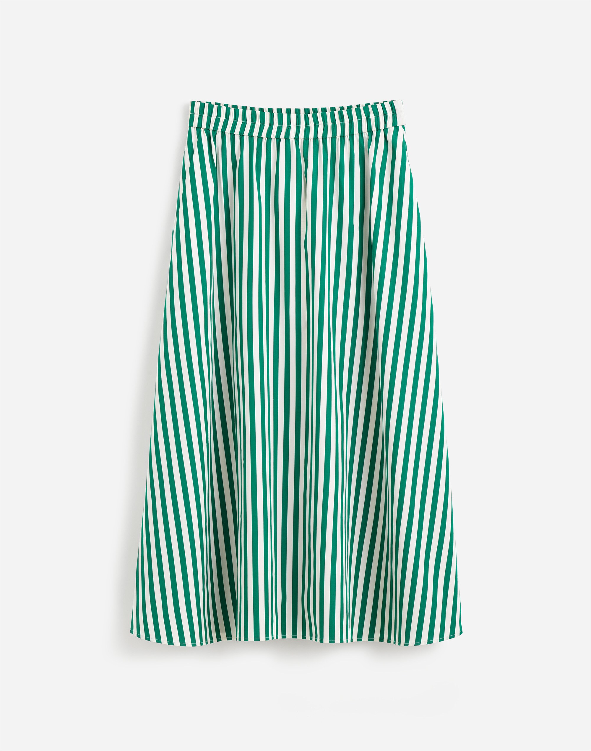 Poplin Midi Skirt