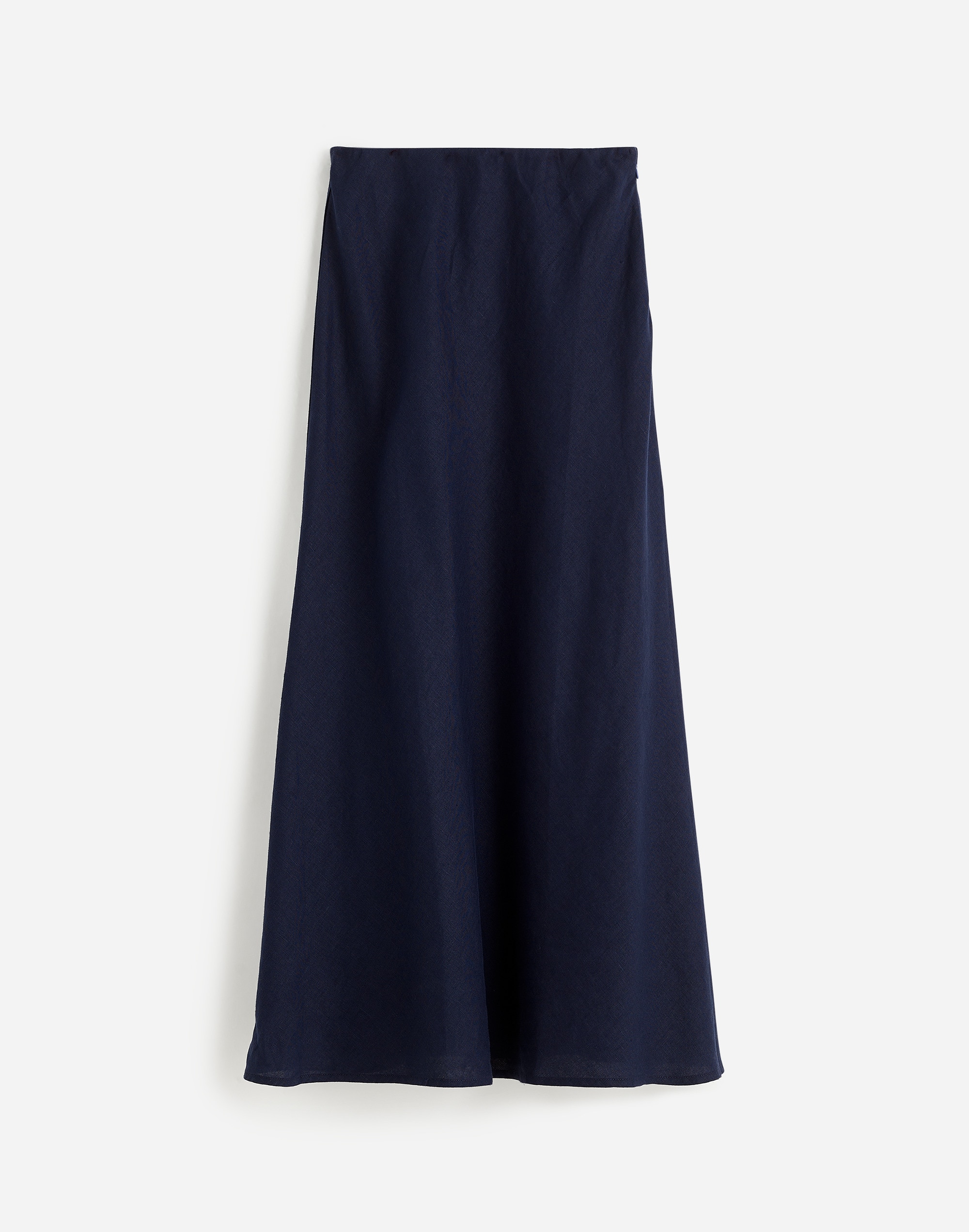 Linen Maxi Slip Skirt