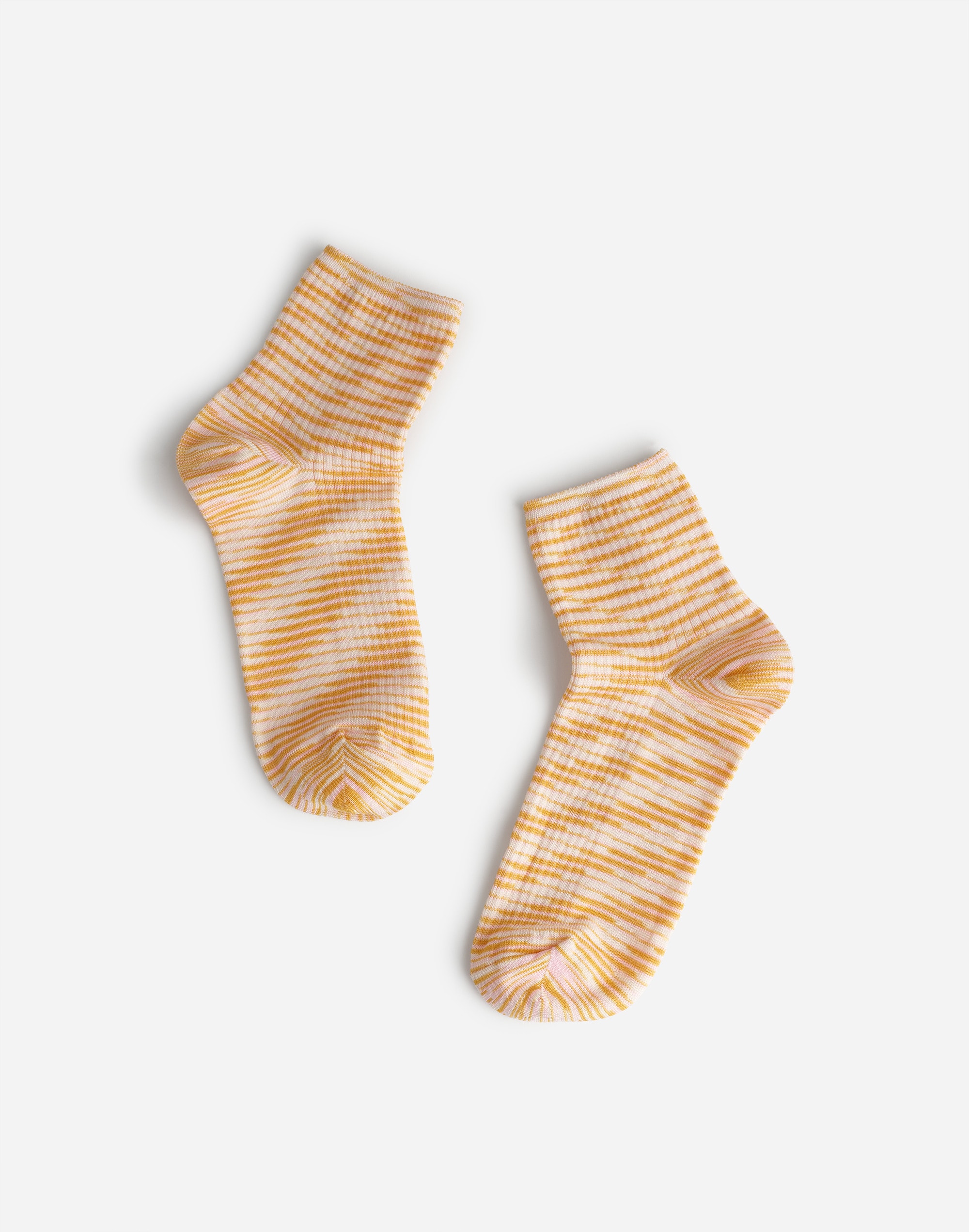 Multicolor Stripe Ankle Socks