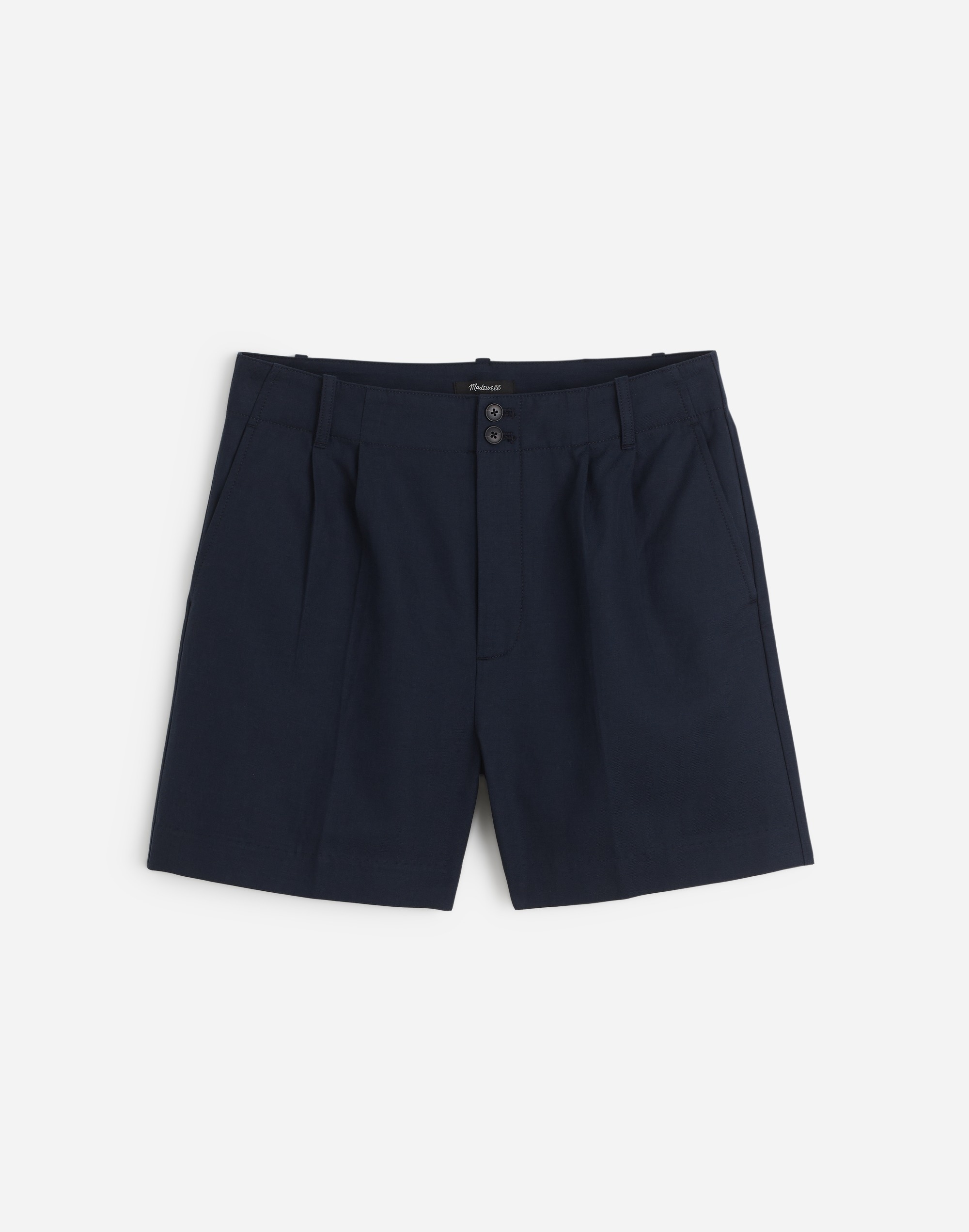 The Drapey Twill Pleated Short