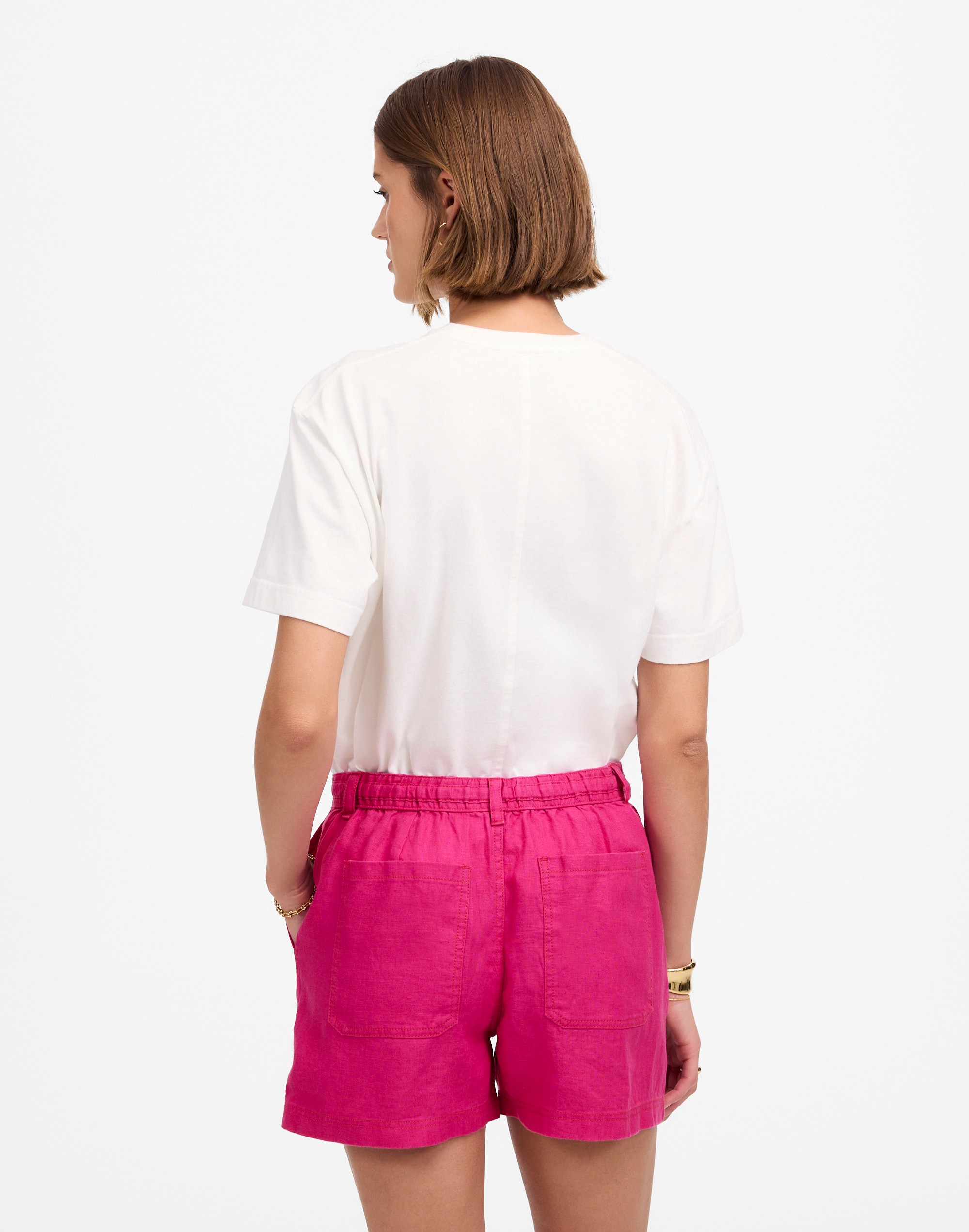 Pull-On Drawstring Shorts