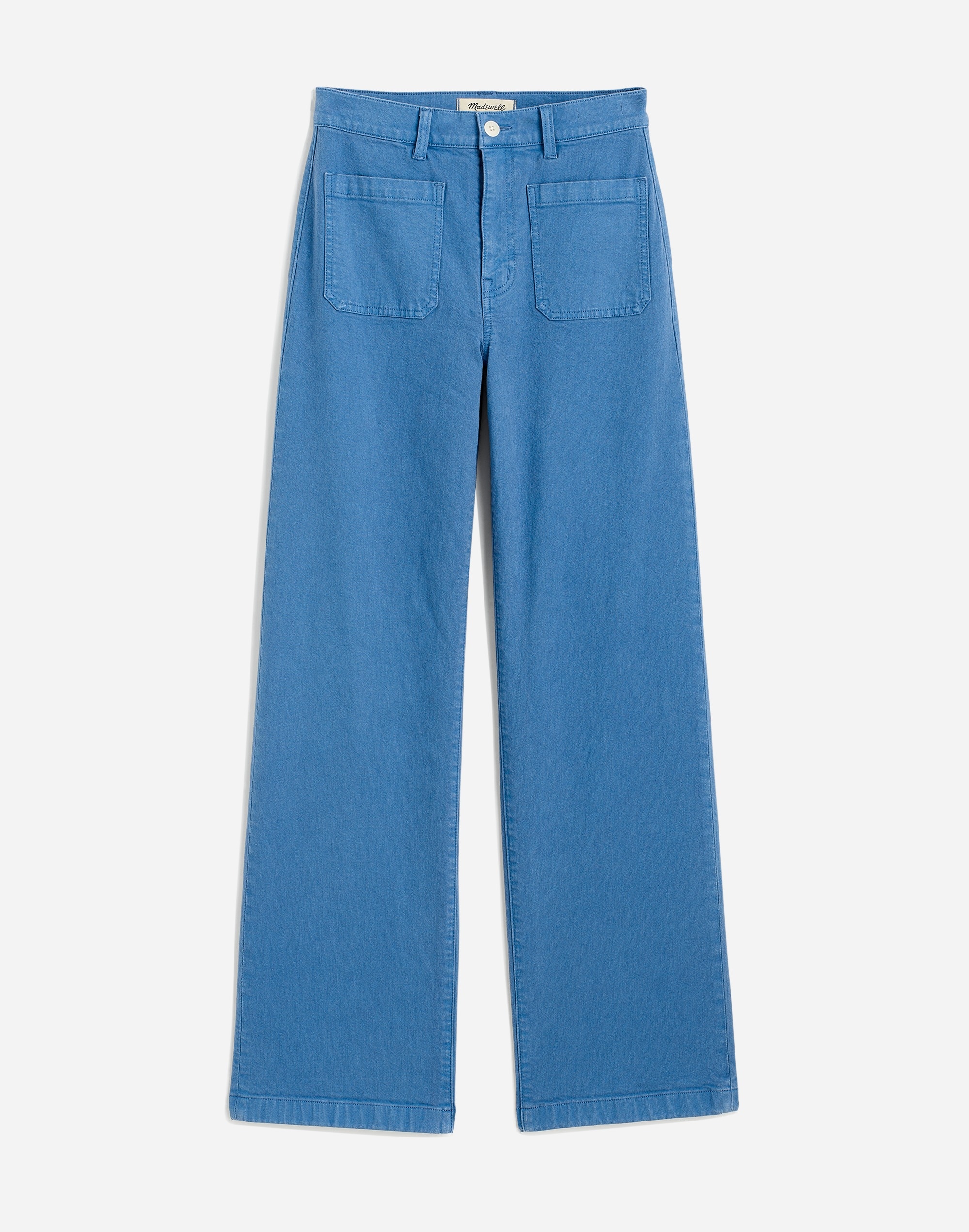 The Emmett Wide-Leg Pant: Patch Pocket Edition