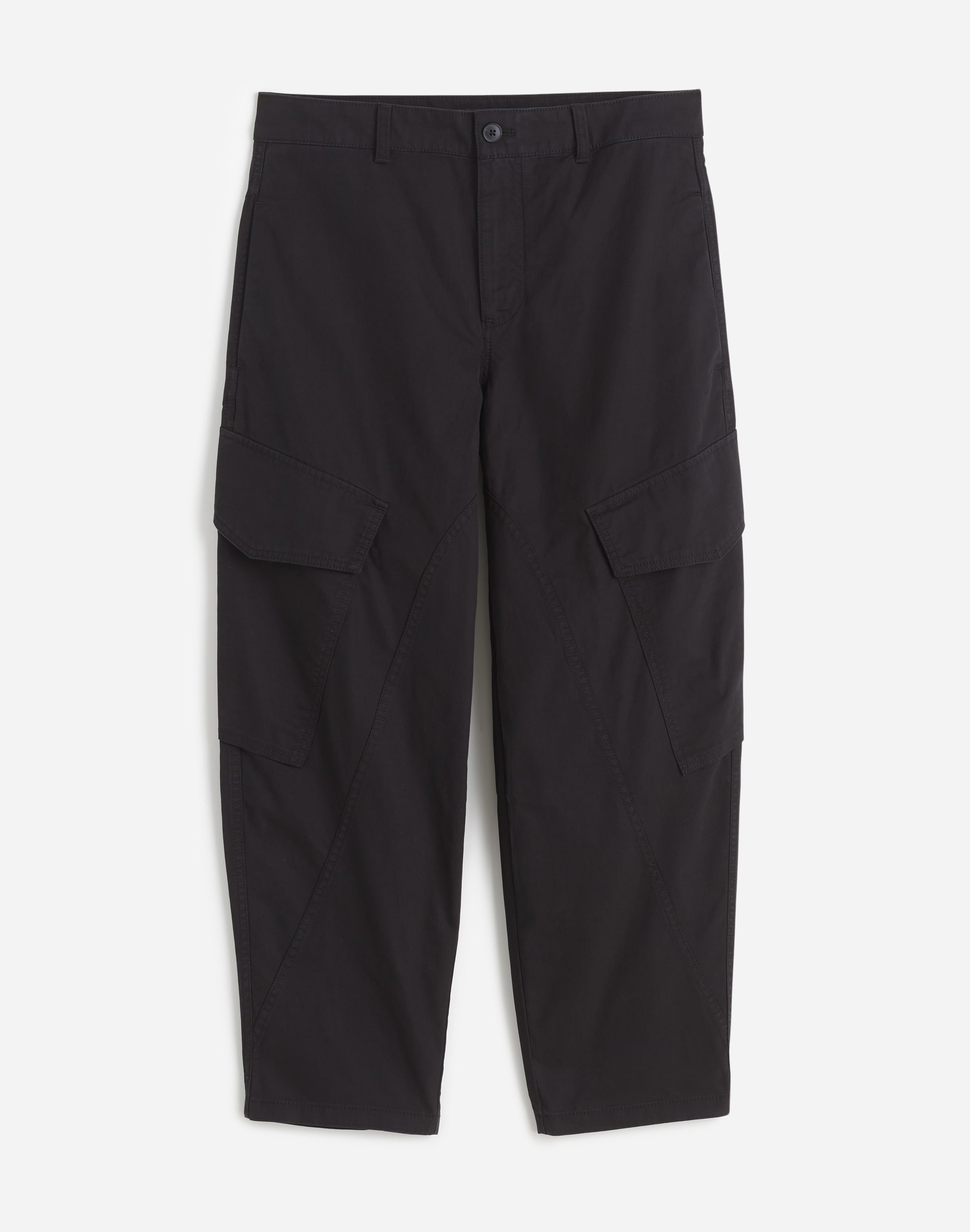 The Barrel-Leg Utility Pant in Garment-Dyed Twill