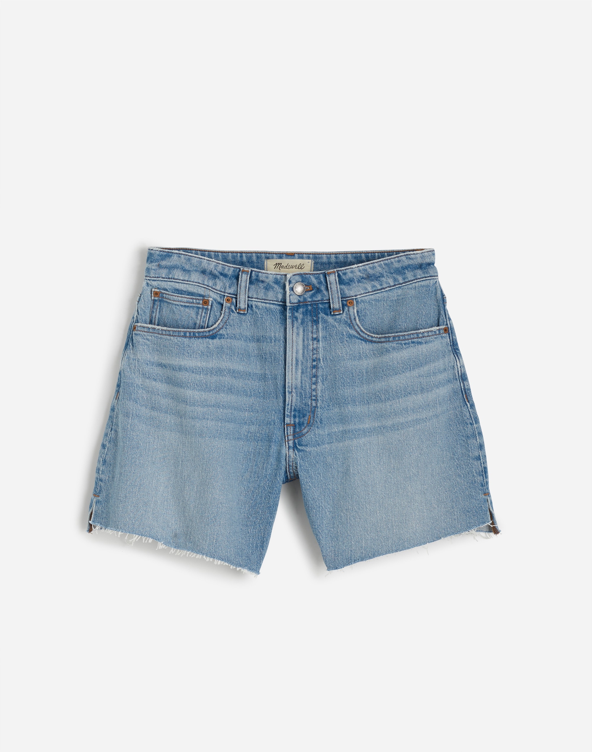 The Plus Perfect Vintage Mid-Length Jean Short in Altoona Wash
