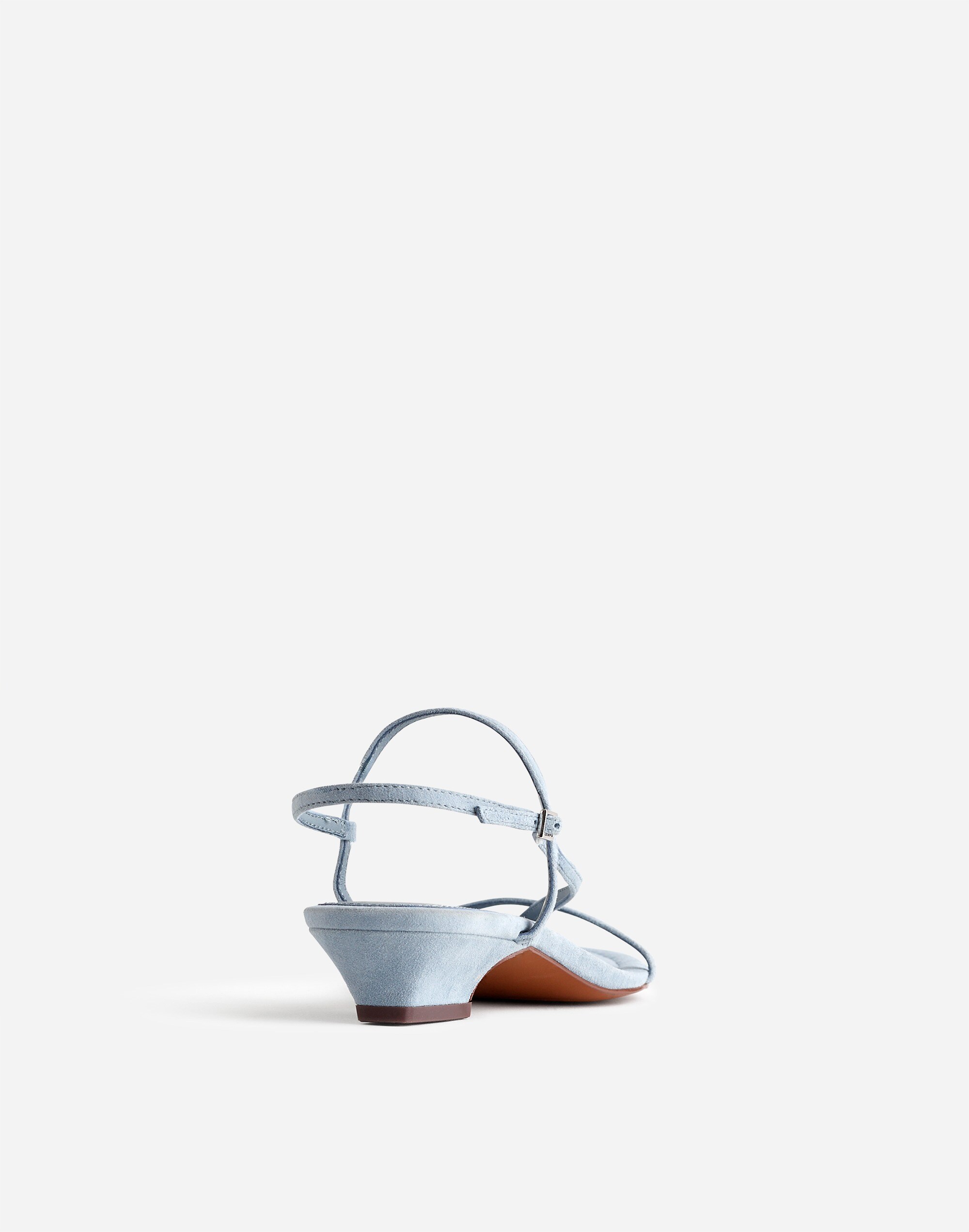 The Maycie Asymmetric T-Strap Sandal