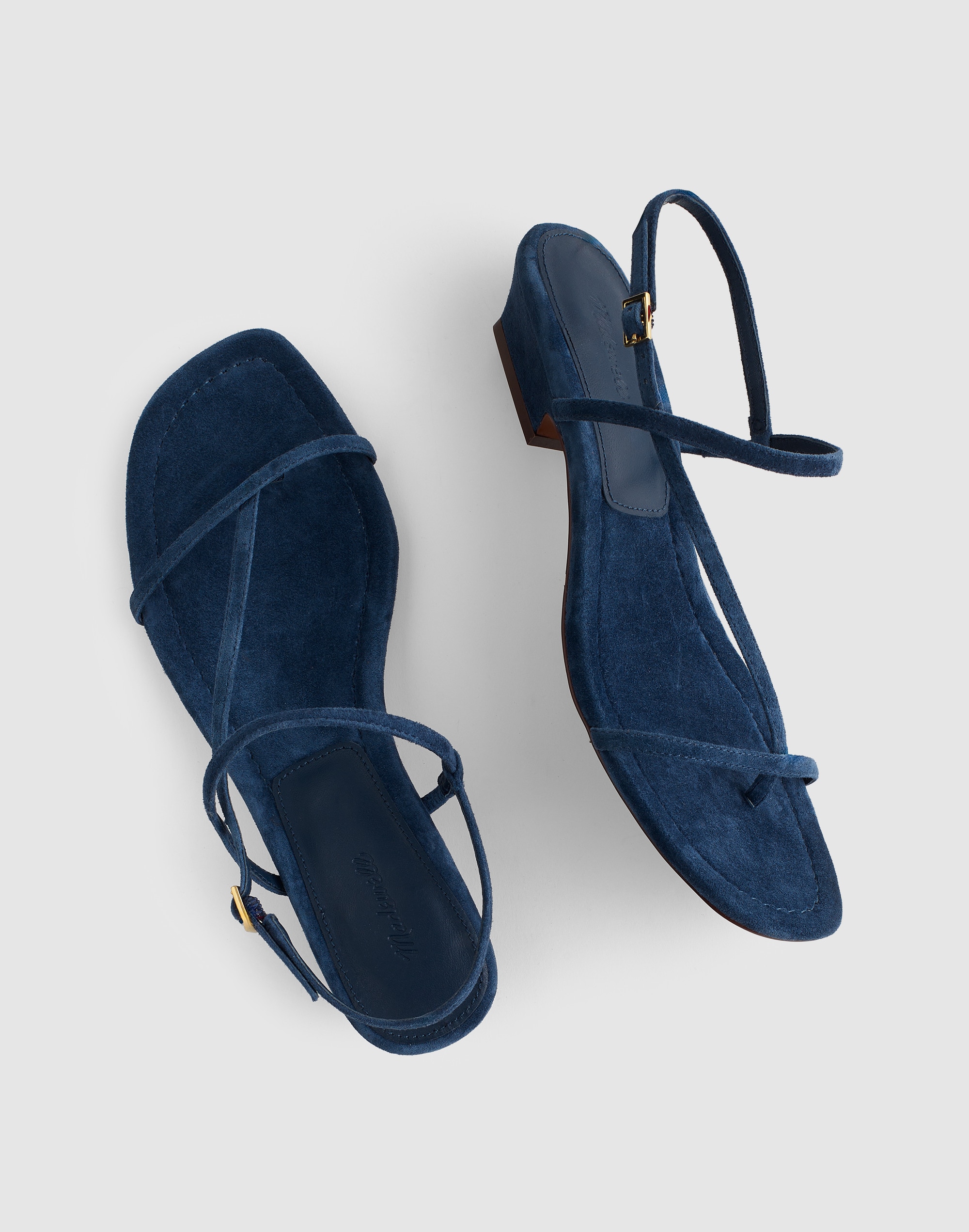 The Maycie Asymmetric T-Strap Sandal