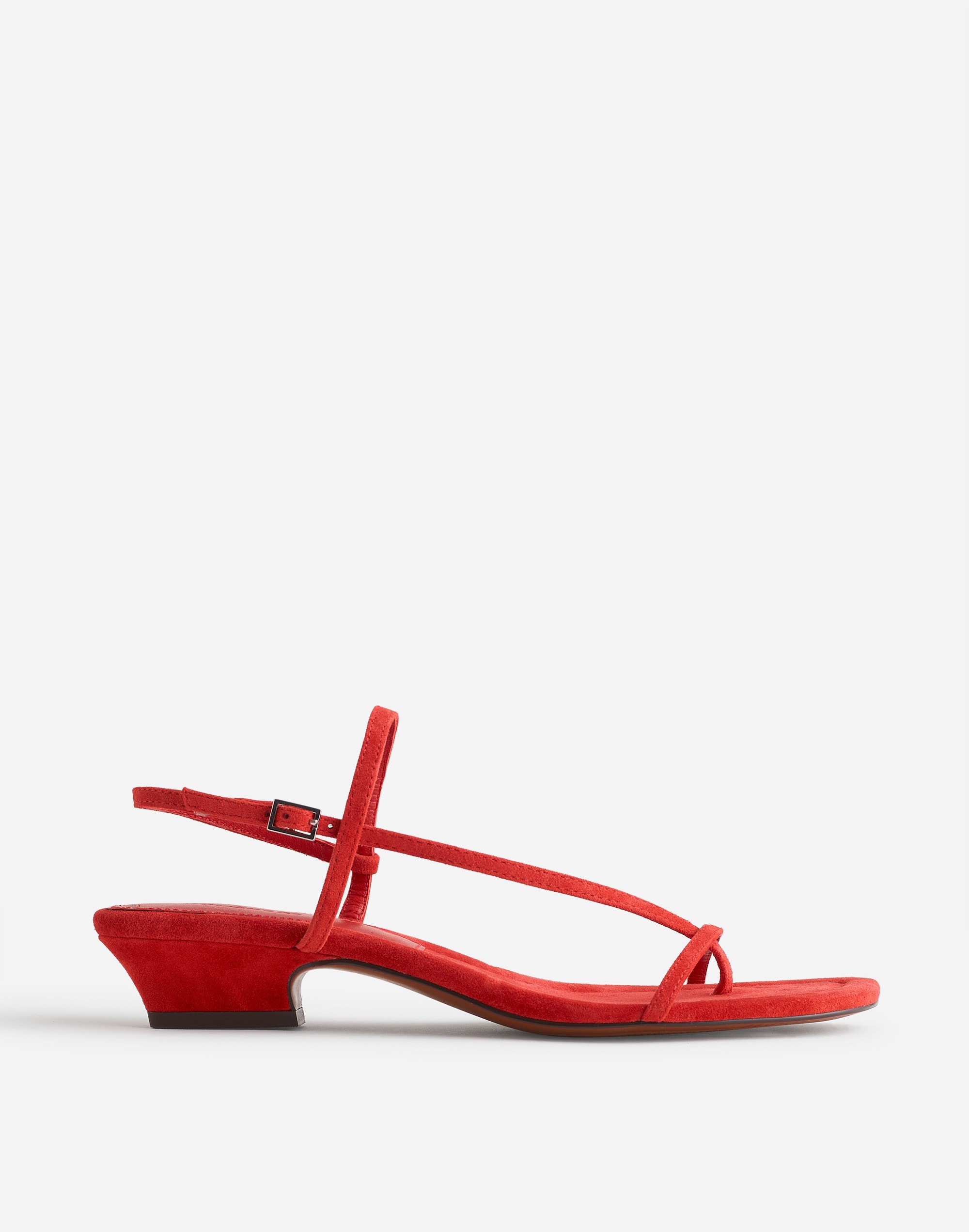 The Maycie Asymmetric T-Strap Sandal