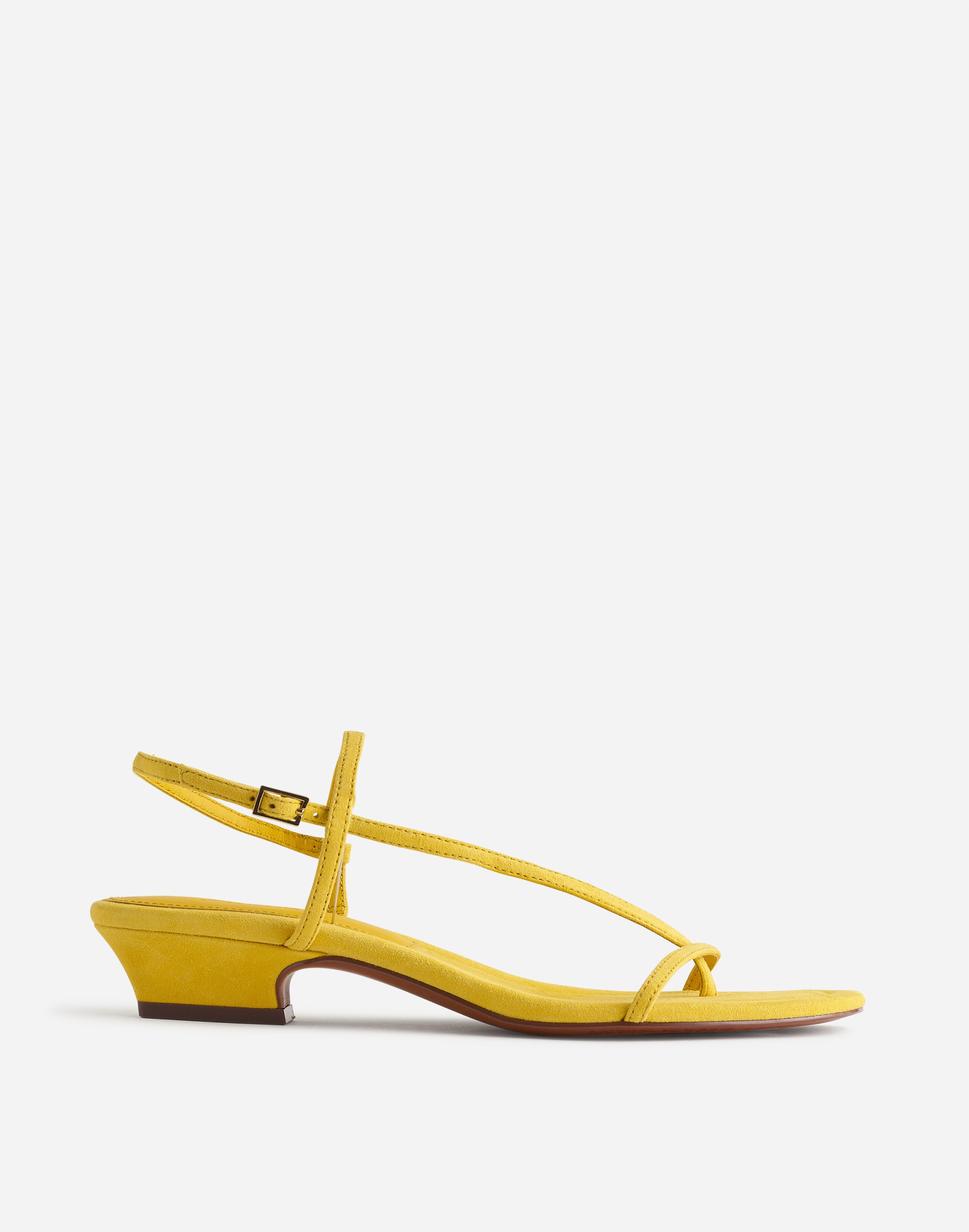 The Maycie Asymmetric T-Strap Sandal