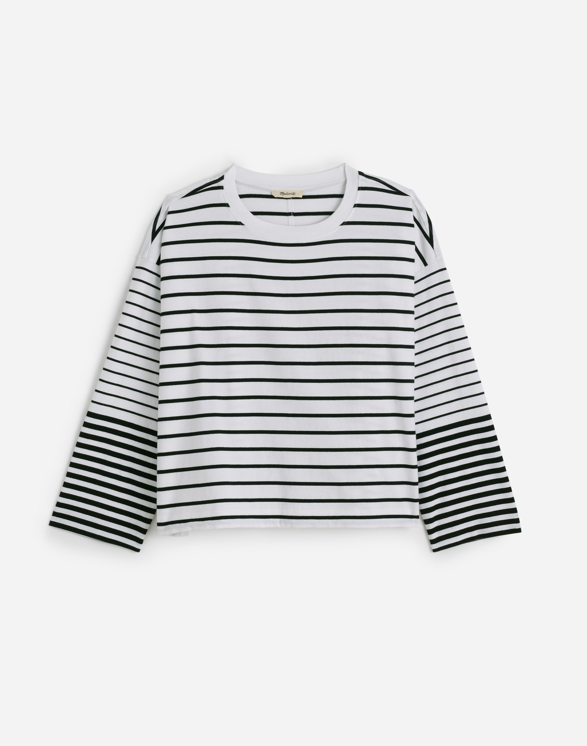 Easy Crewneck Long-Sleeve Tee