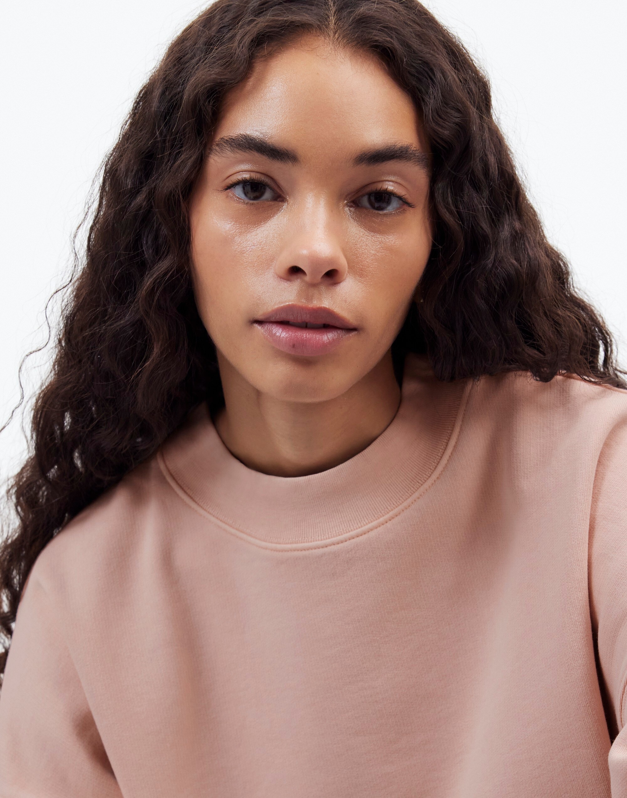 Relaxed Mockneck Sweatshirt