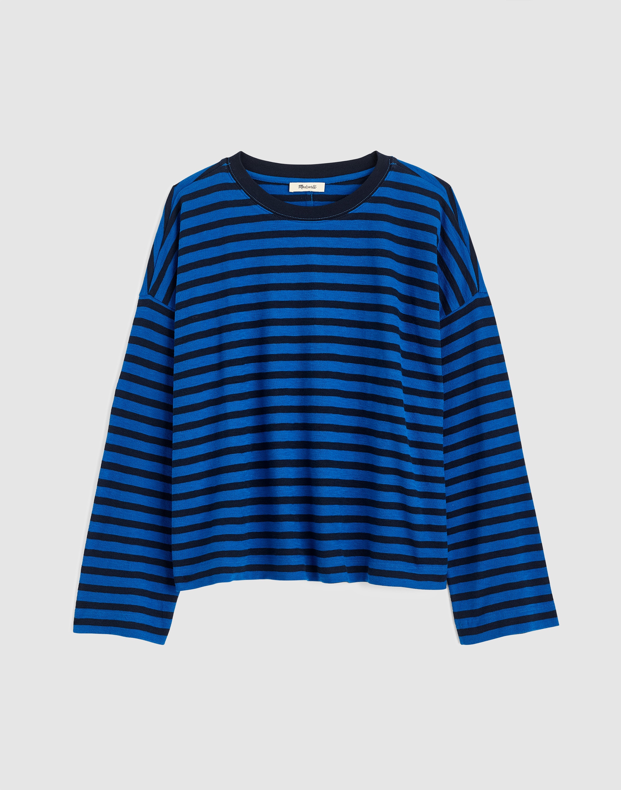 Easy Crewneck Long-Sleeve Tee