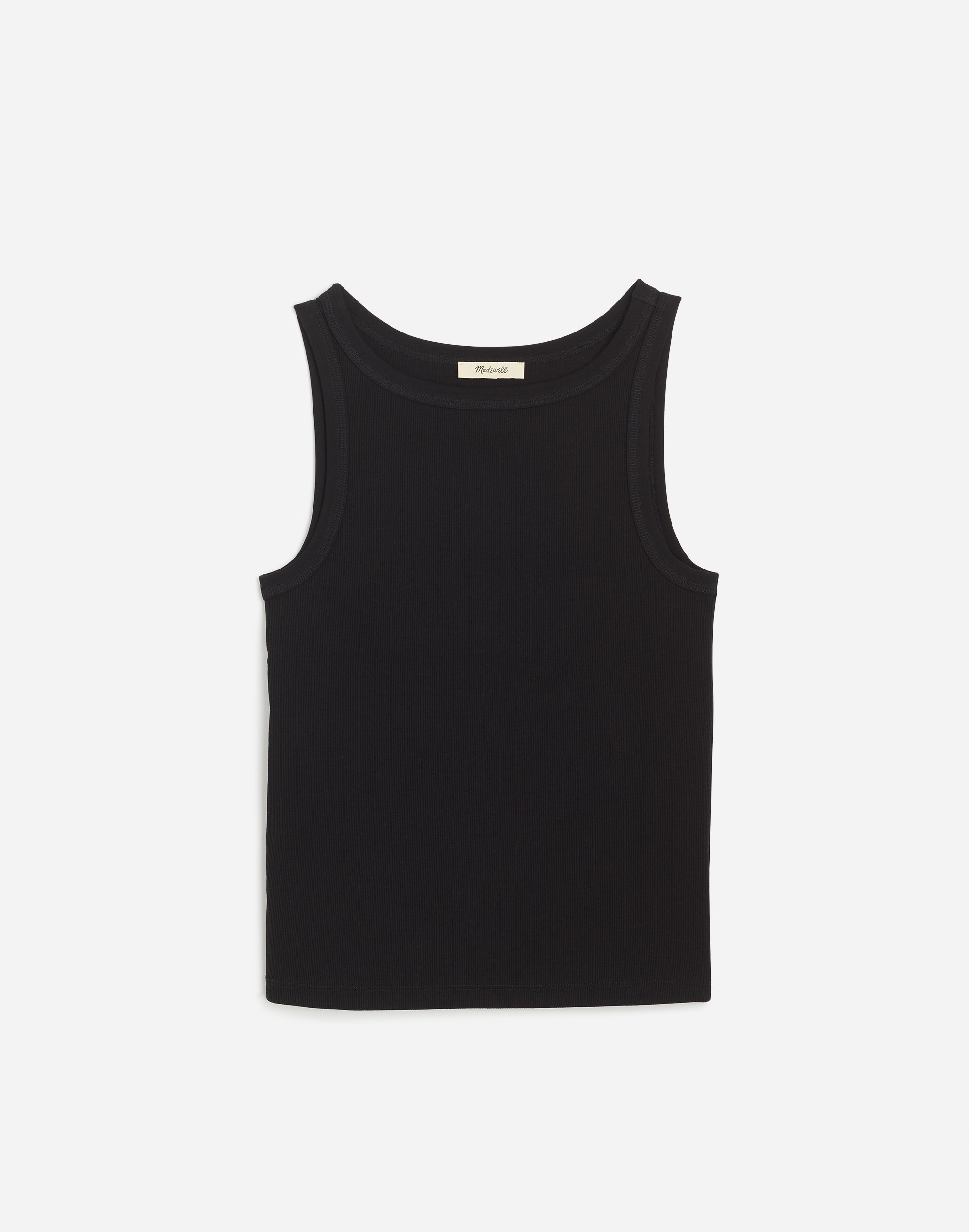 (Re)generative Cotton Essential High-Neck Tank