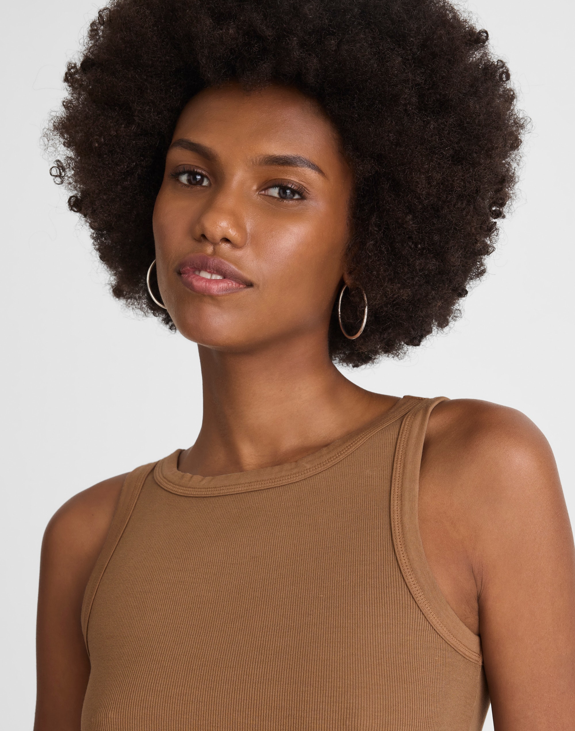 (Re)generative Cotton Essential High-Neck Tank