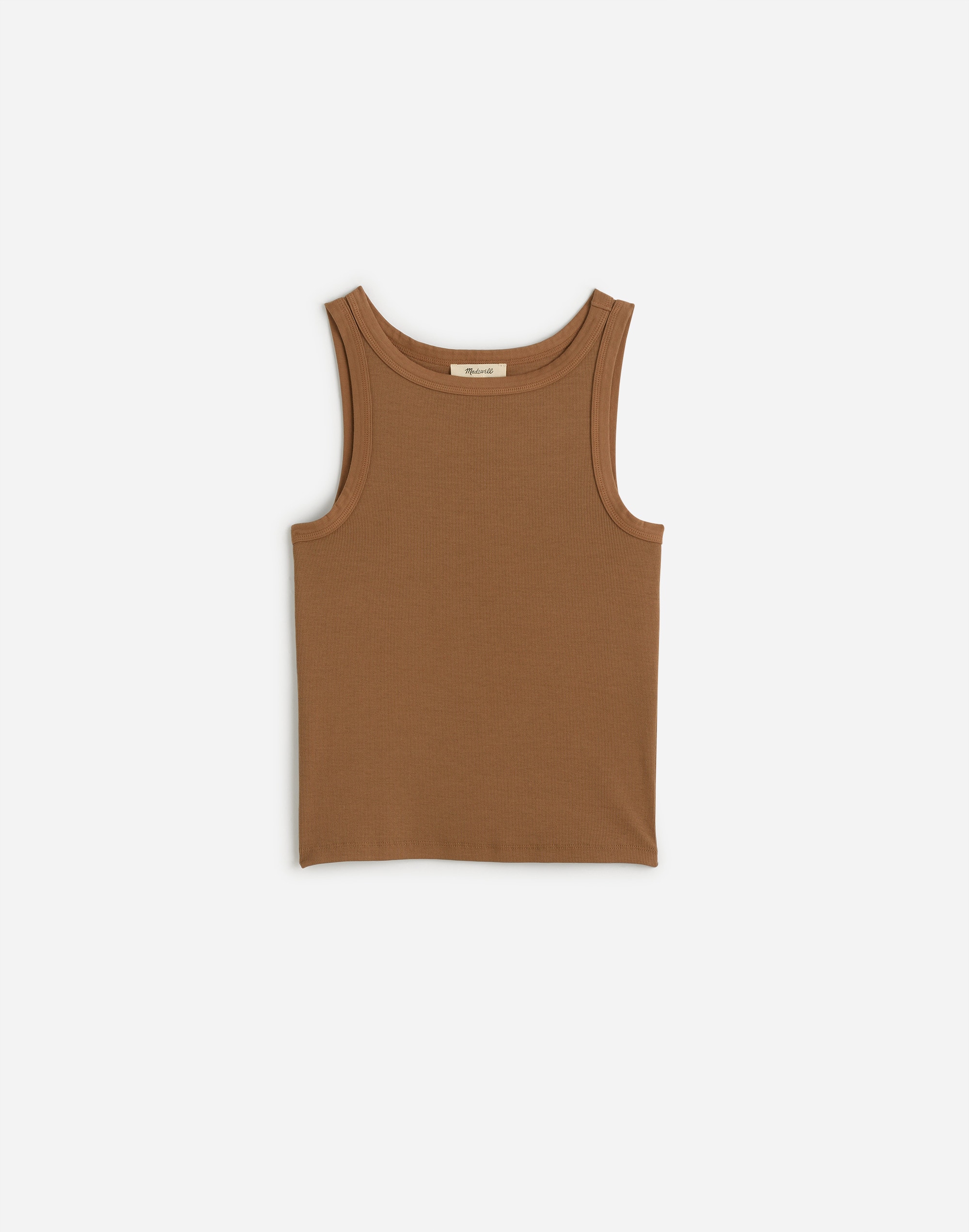 (Re)generative Cotton Essential High-Neck Tank