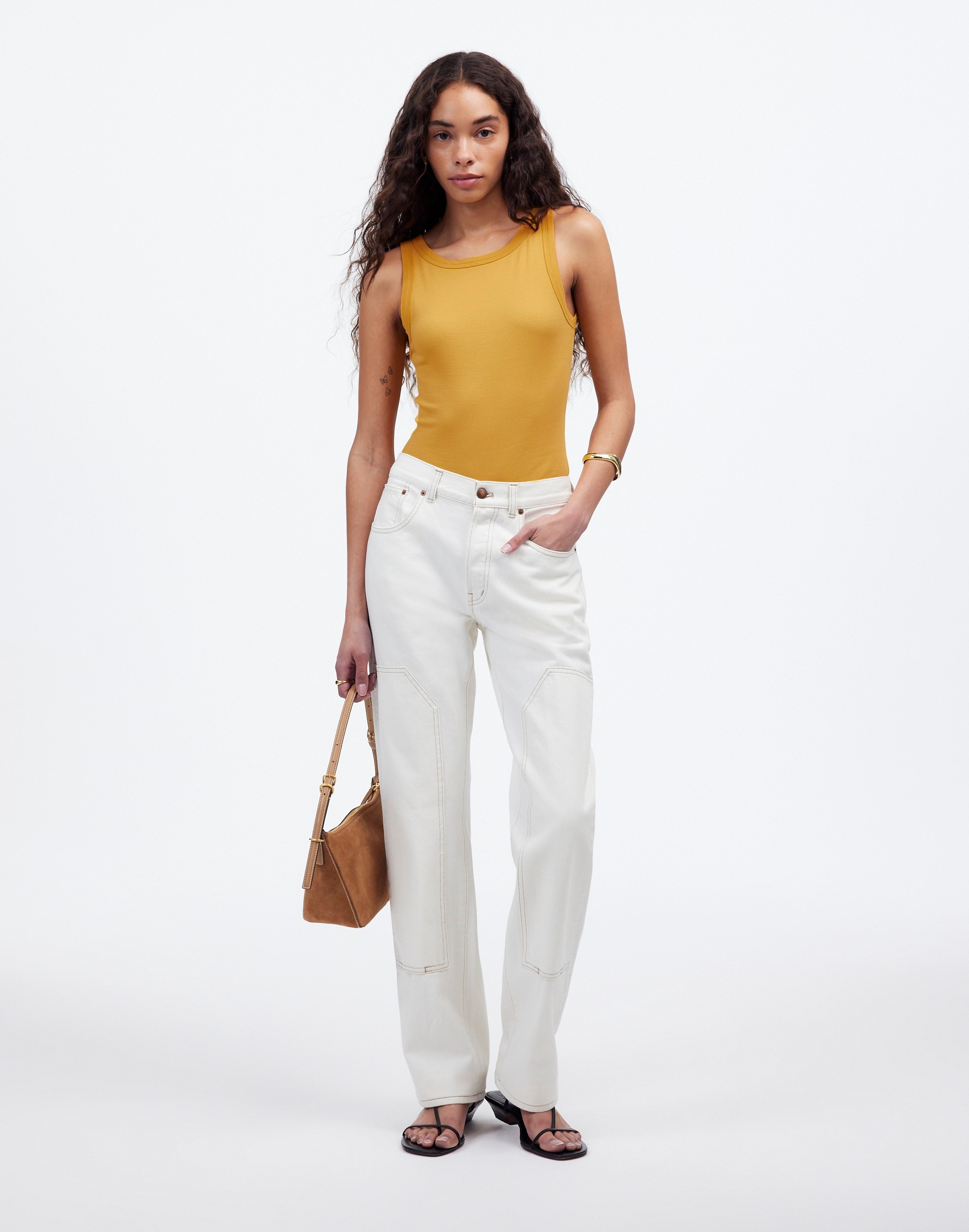 (Re)generative Cotton Essential High-Neck Tank