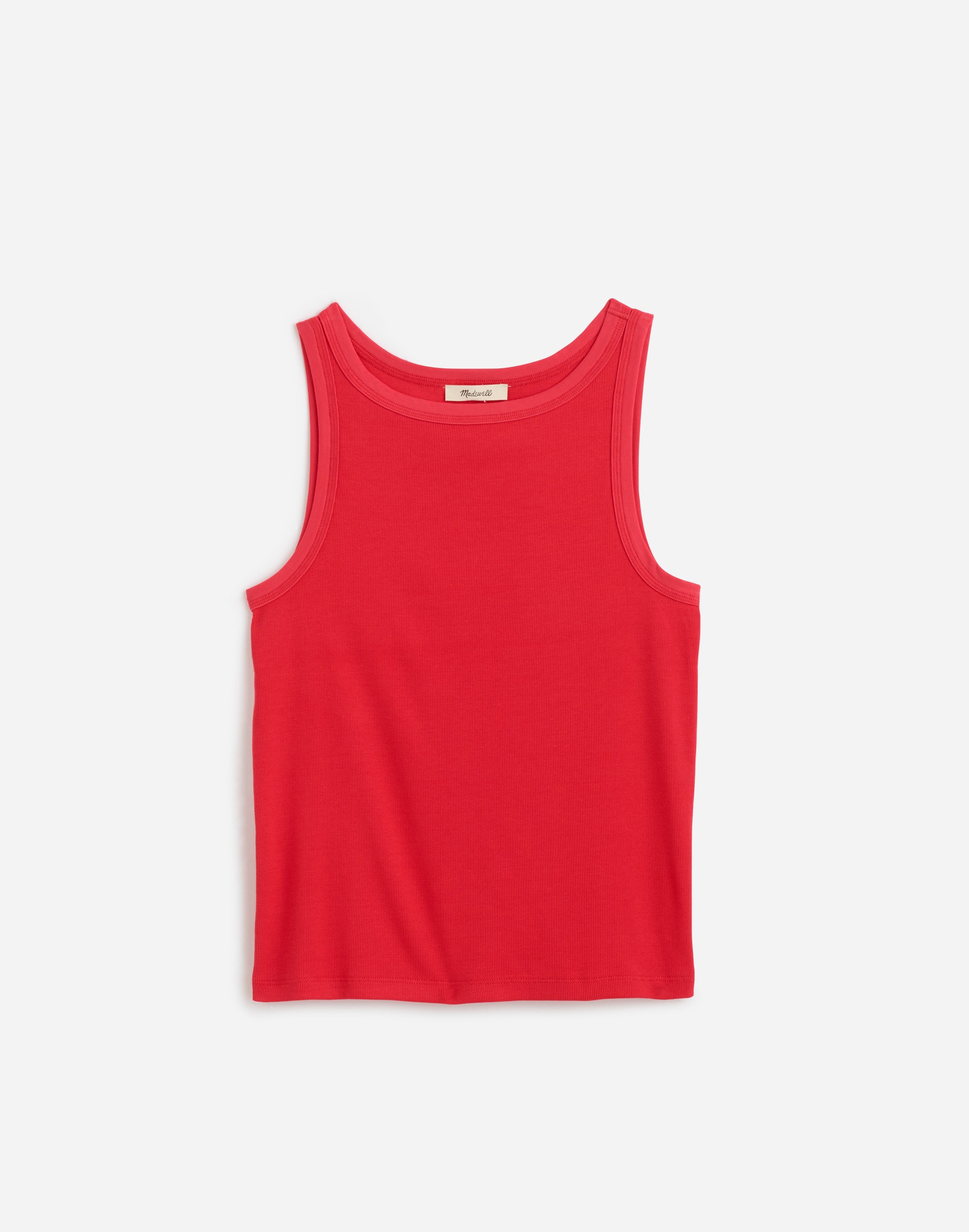 (Re)generative Cotton Essential High-Neck Tank