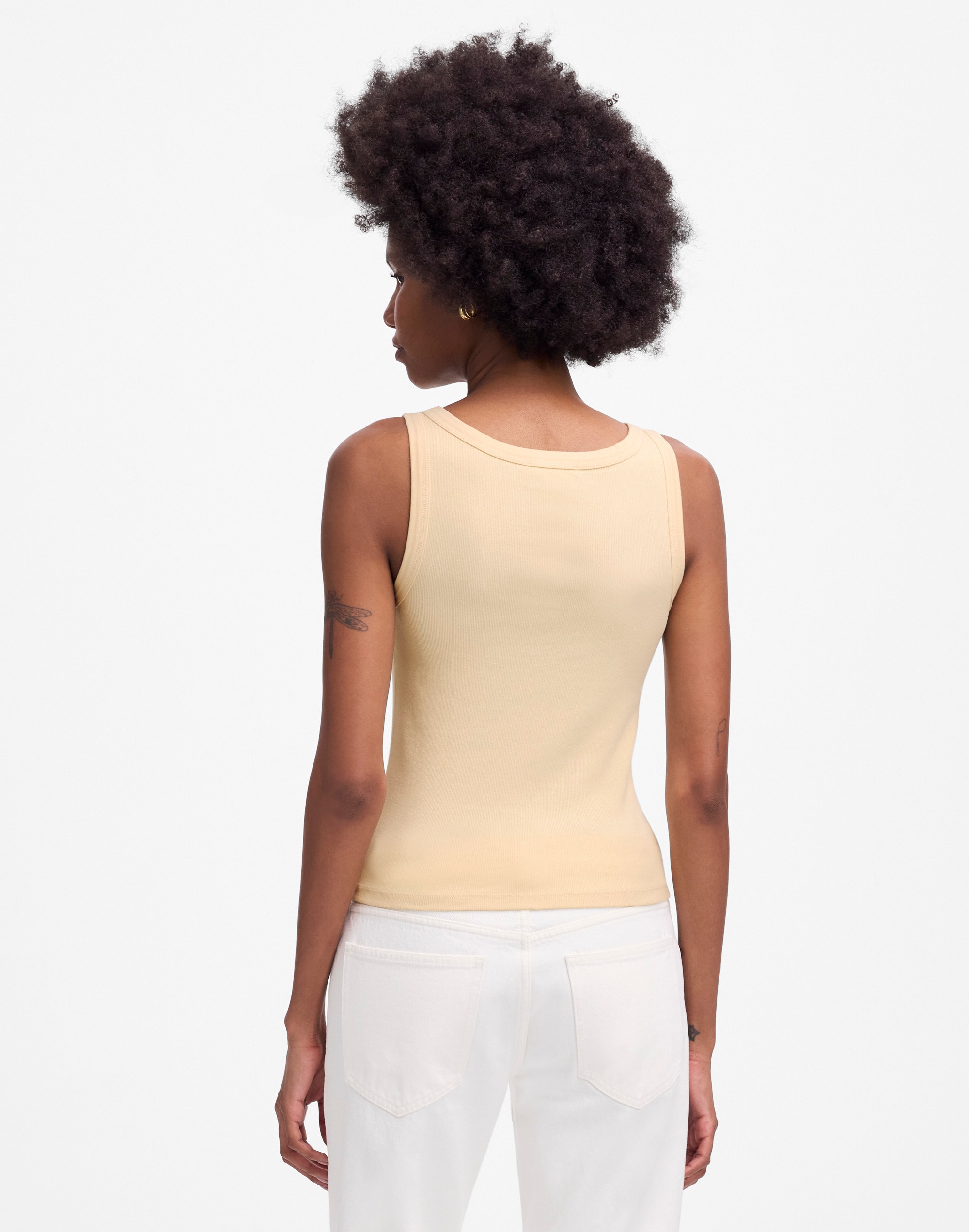 (Re)generative Cotton Essential High-Neck Tank