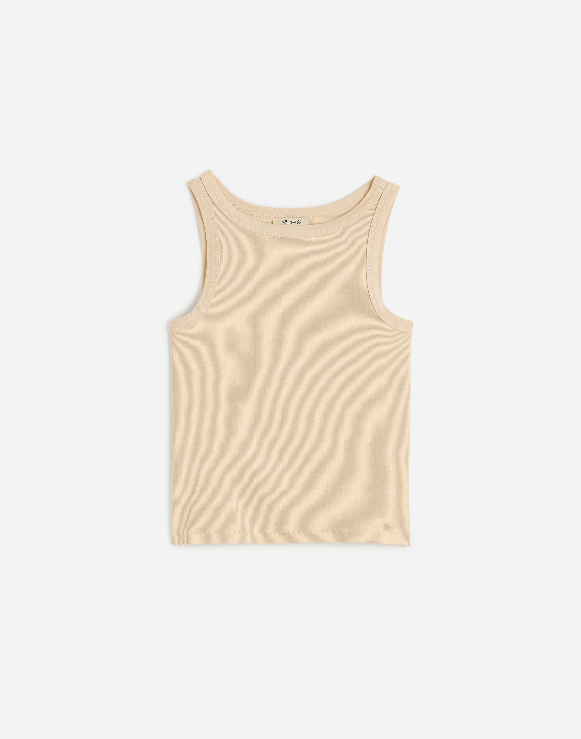 (Re)generative Cotton Essential High-Neck Tank