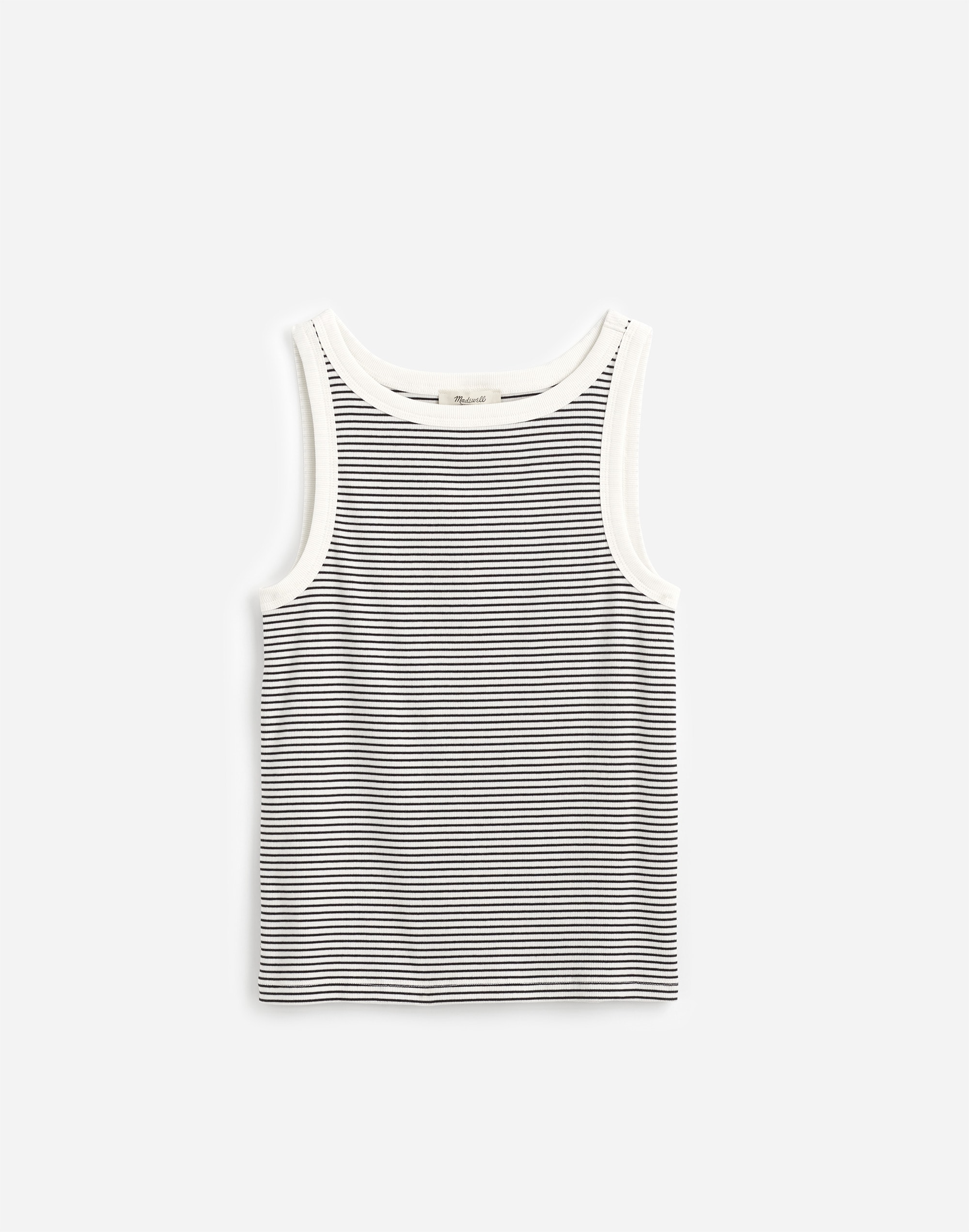 (Re)generative Cotton Essential High-Neck Tank