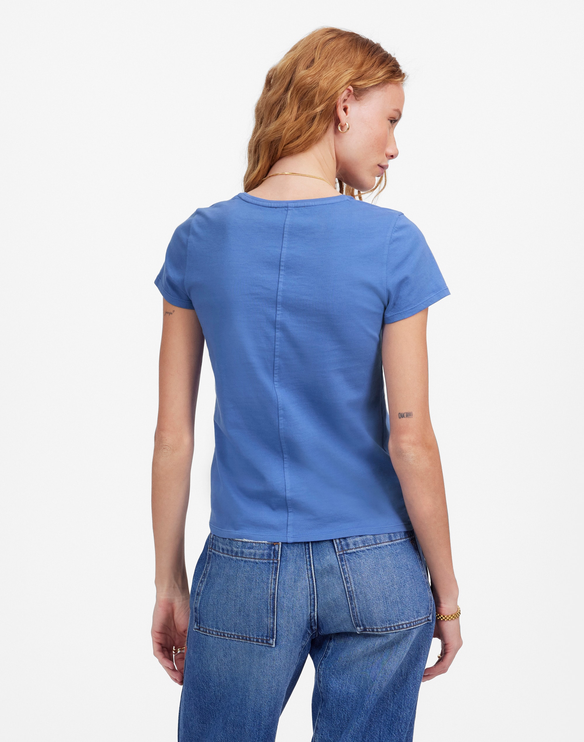 Essential Slim Tee in Lightweight Cotton