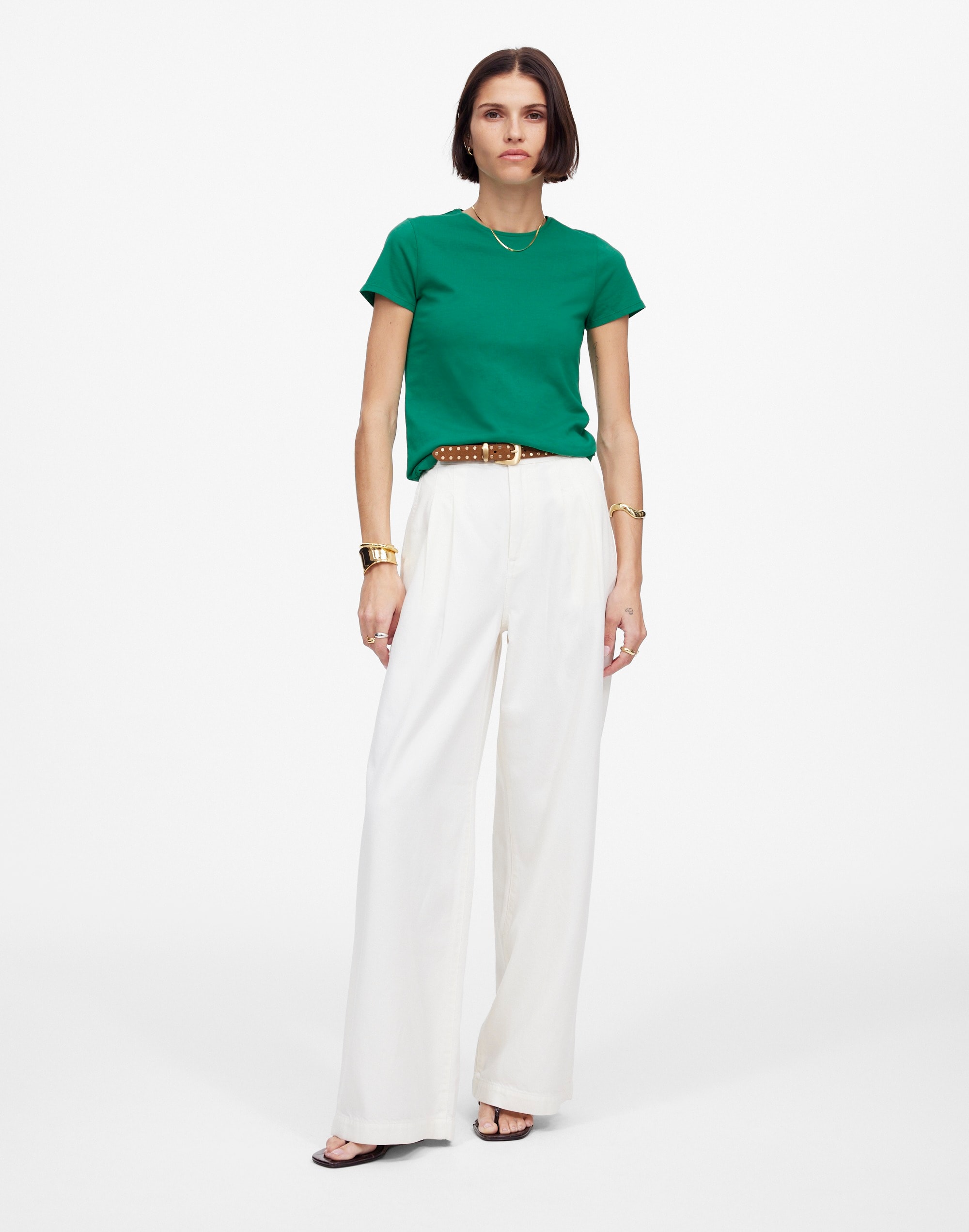 Essential Slim Tee in Lightweight Cotton