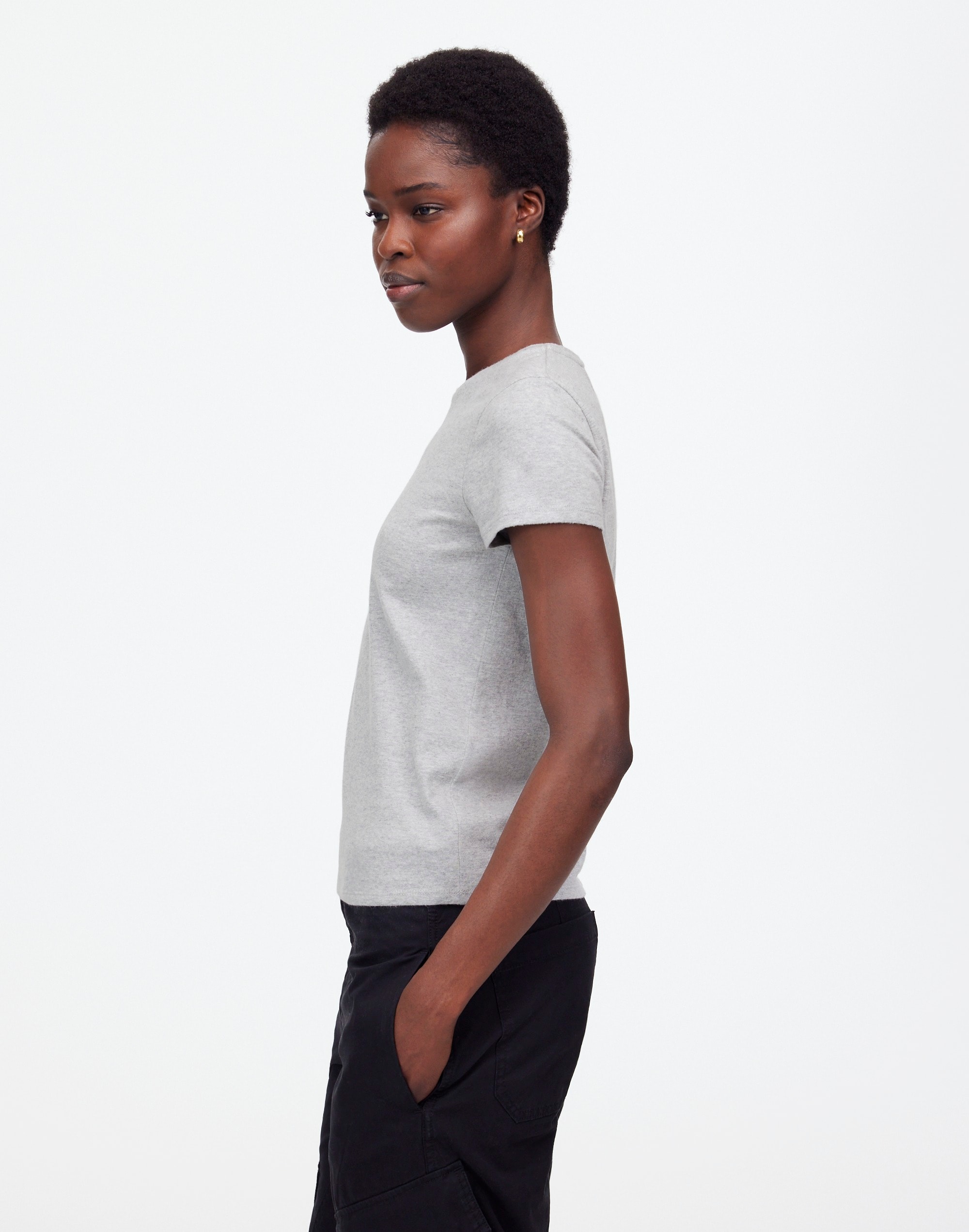 Essential Slim Tee in Lightweight Cotton