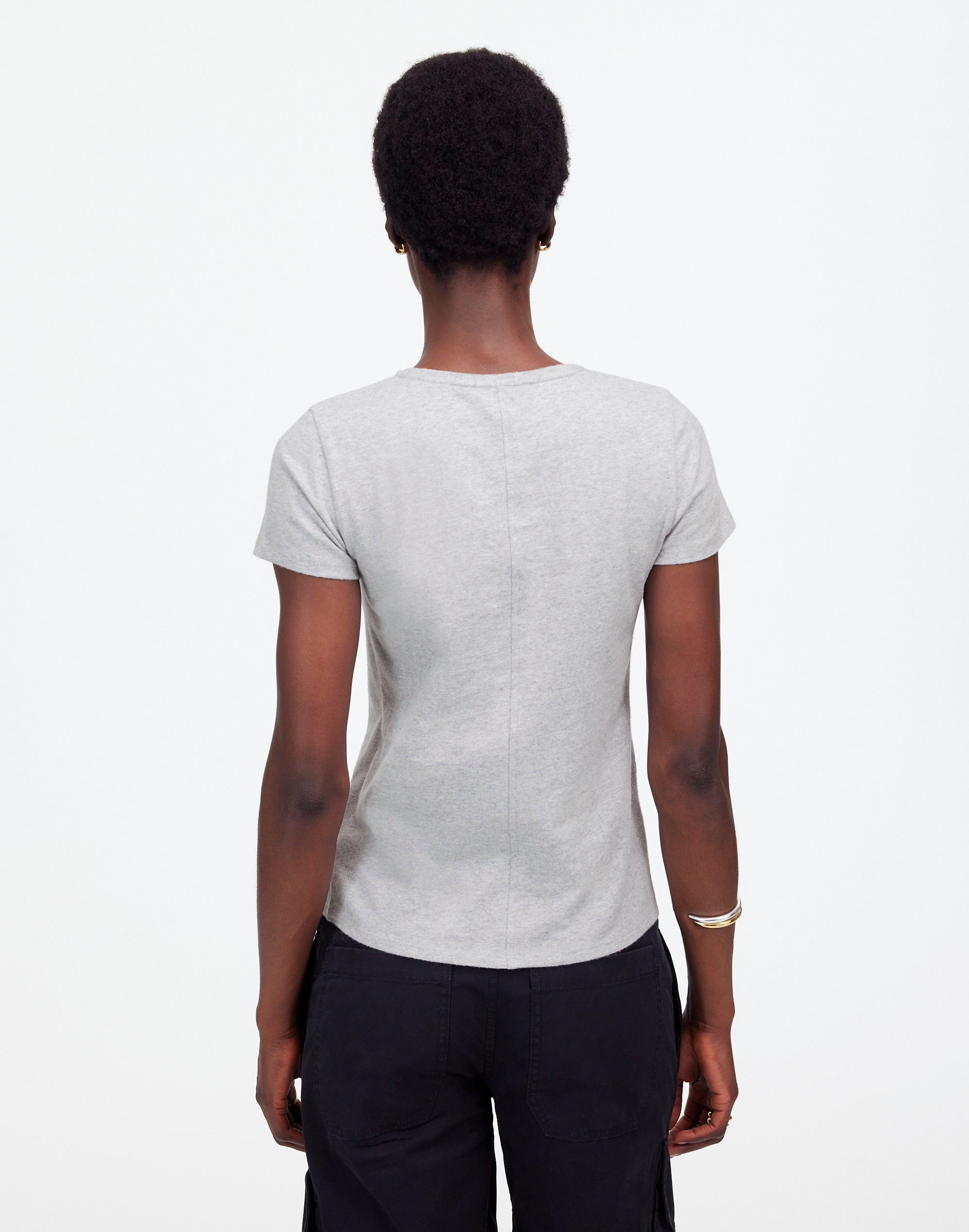 Essential Slim Tee in Lightweight Cotton