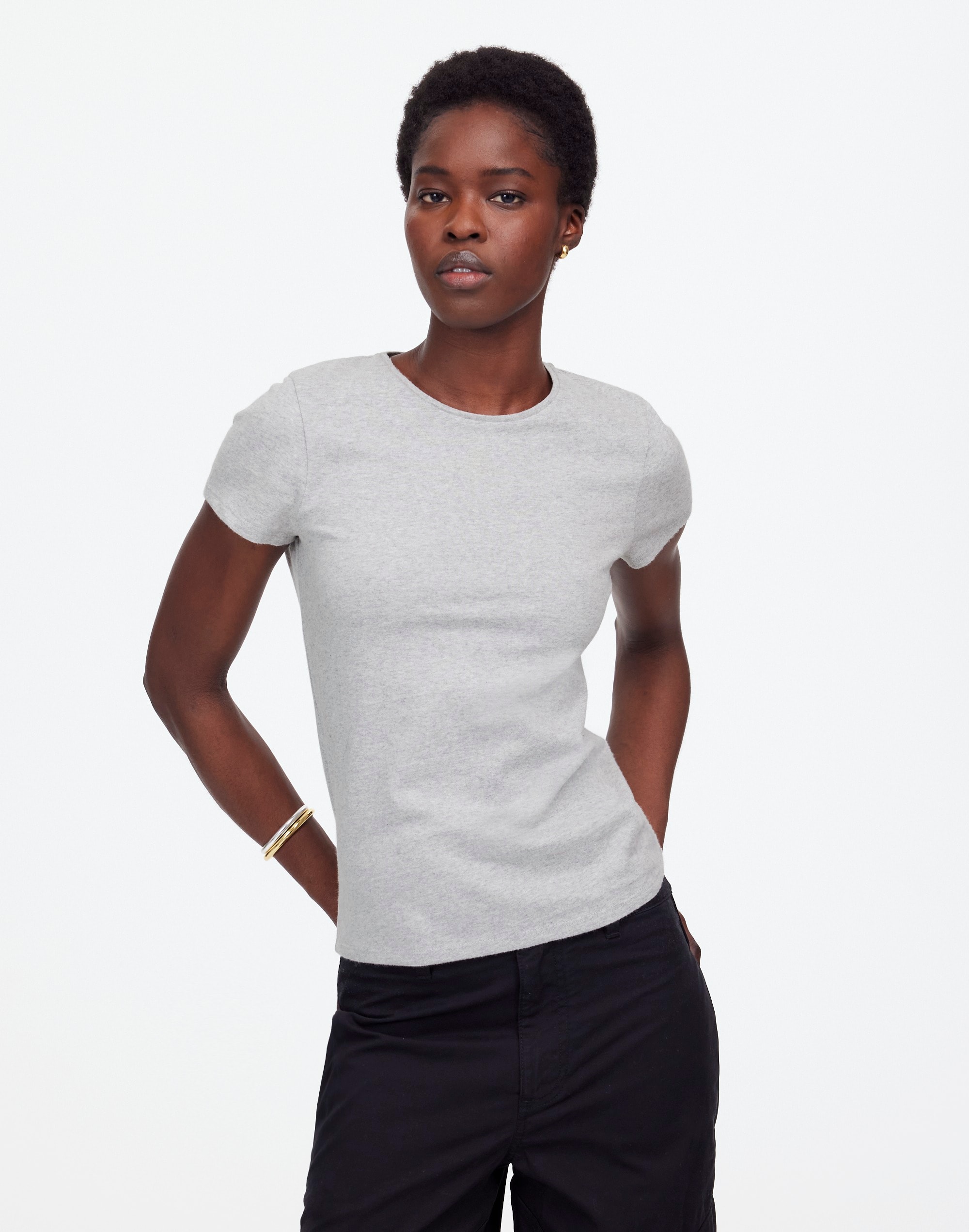 Essential Slim Tee in Lightweight Cotton