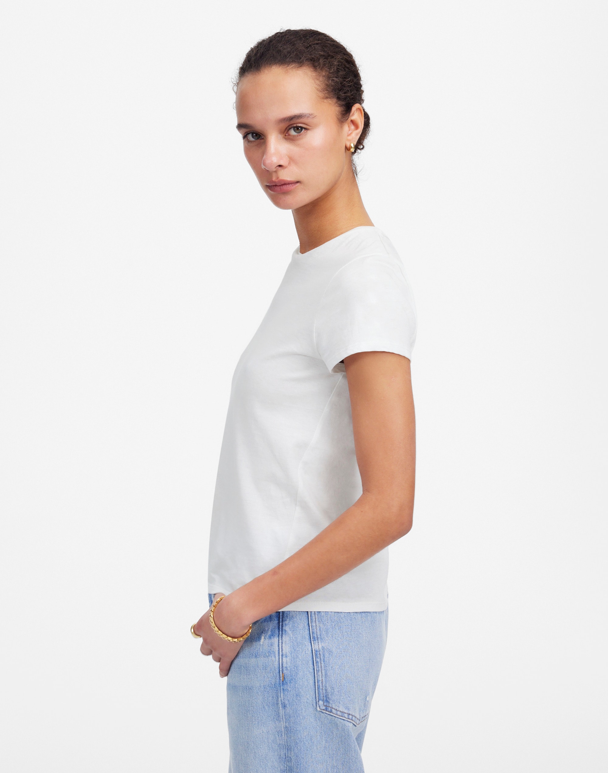 Essential Slim Tee in Lightweight Cotton