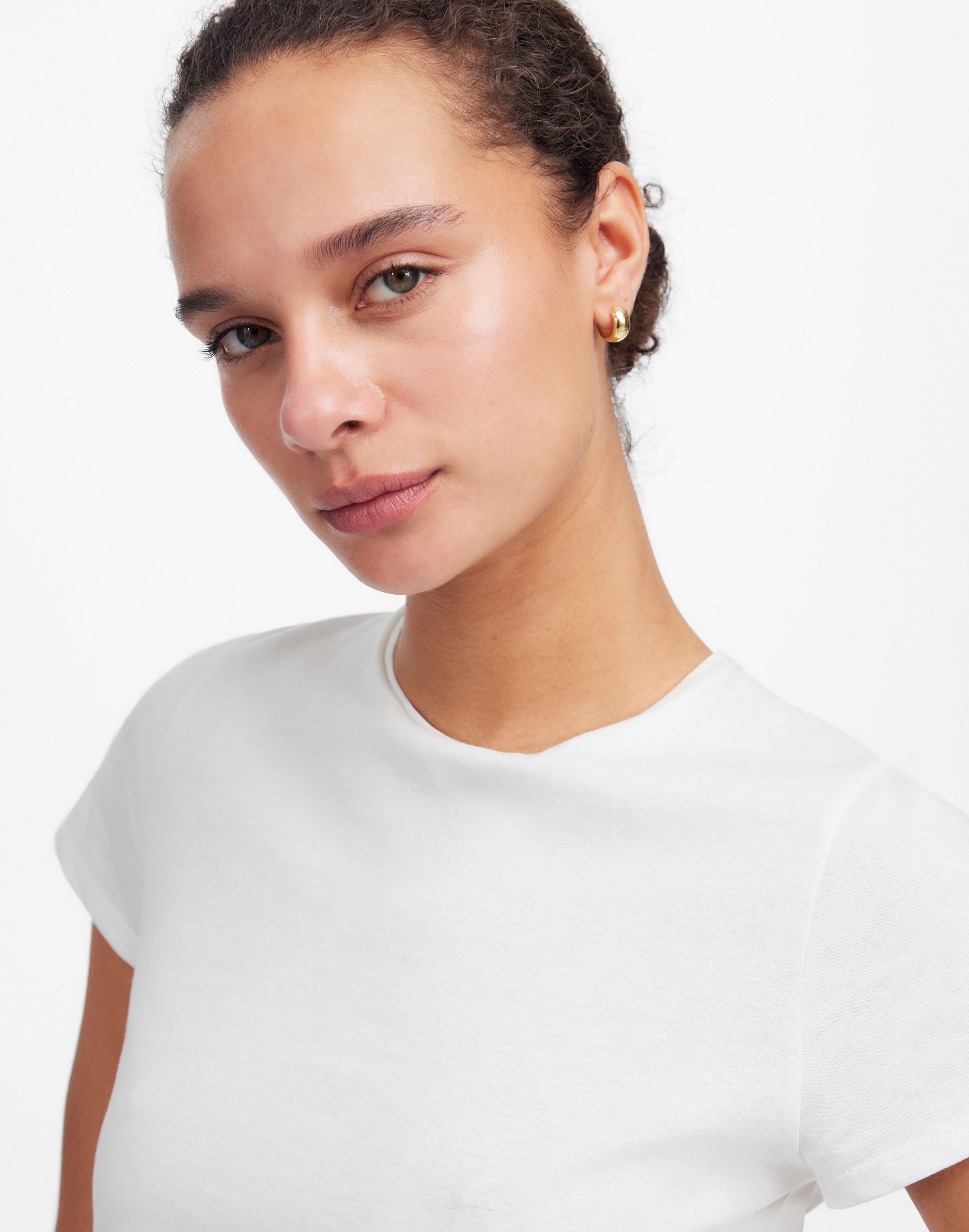 essential slim tee in lightweight cotton