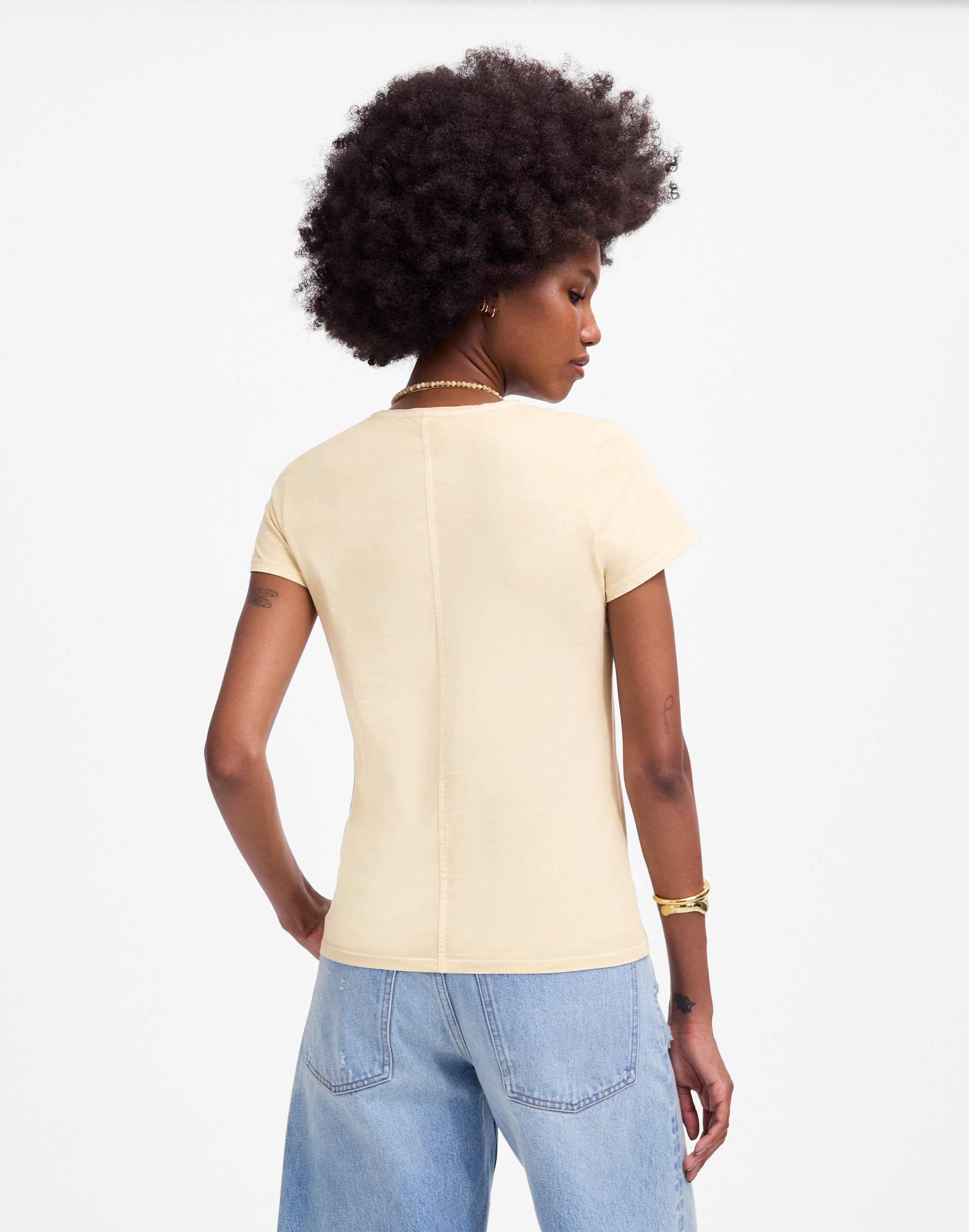 Essential Slim Tee in Lightweight Cotton