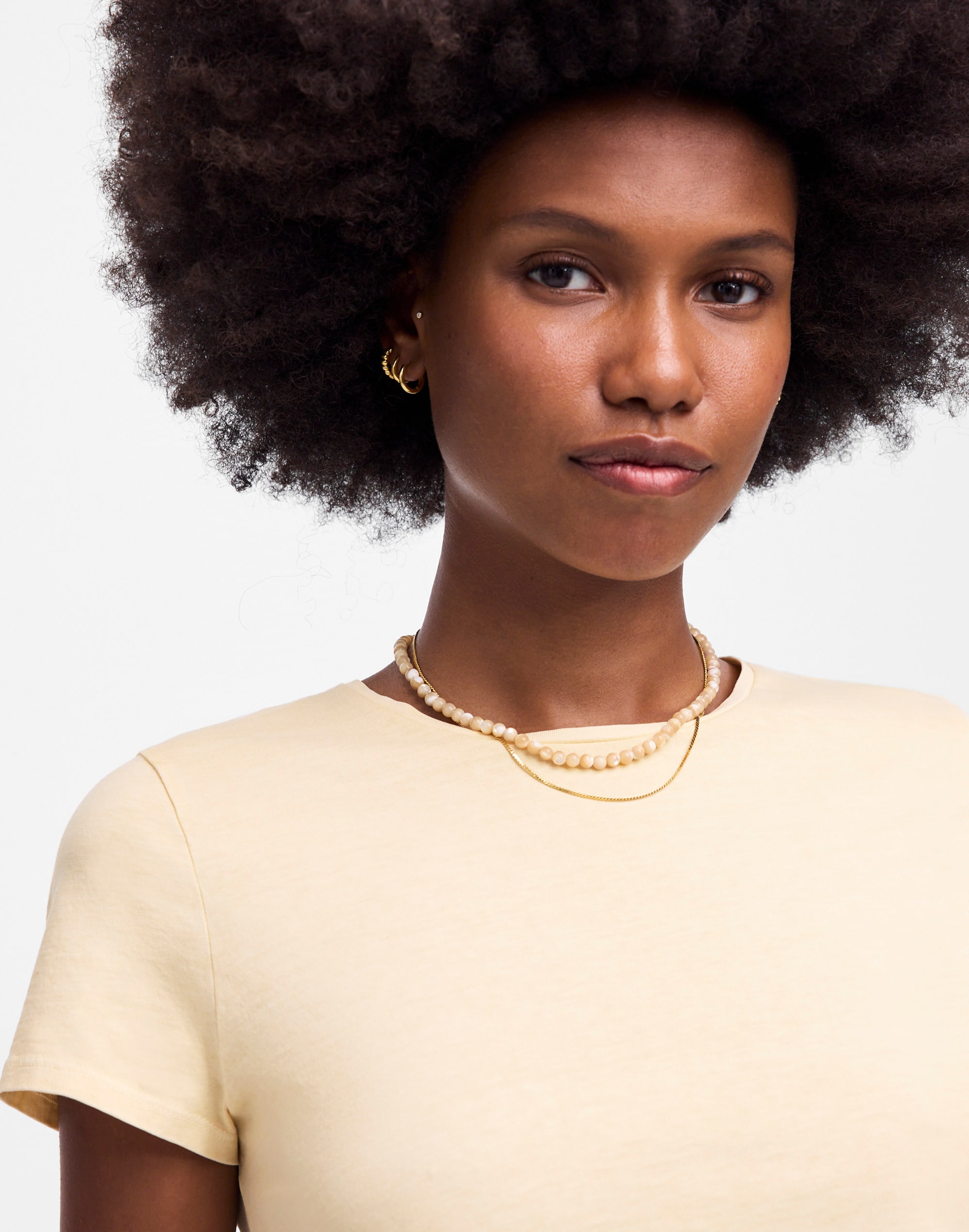 Essential Slim Tee in Lightweight Cotton