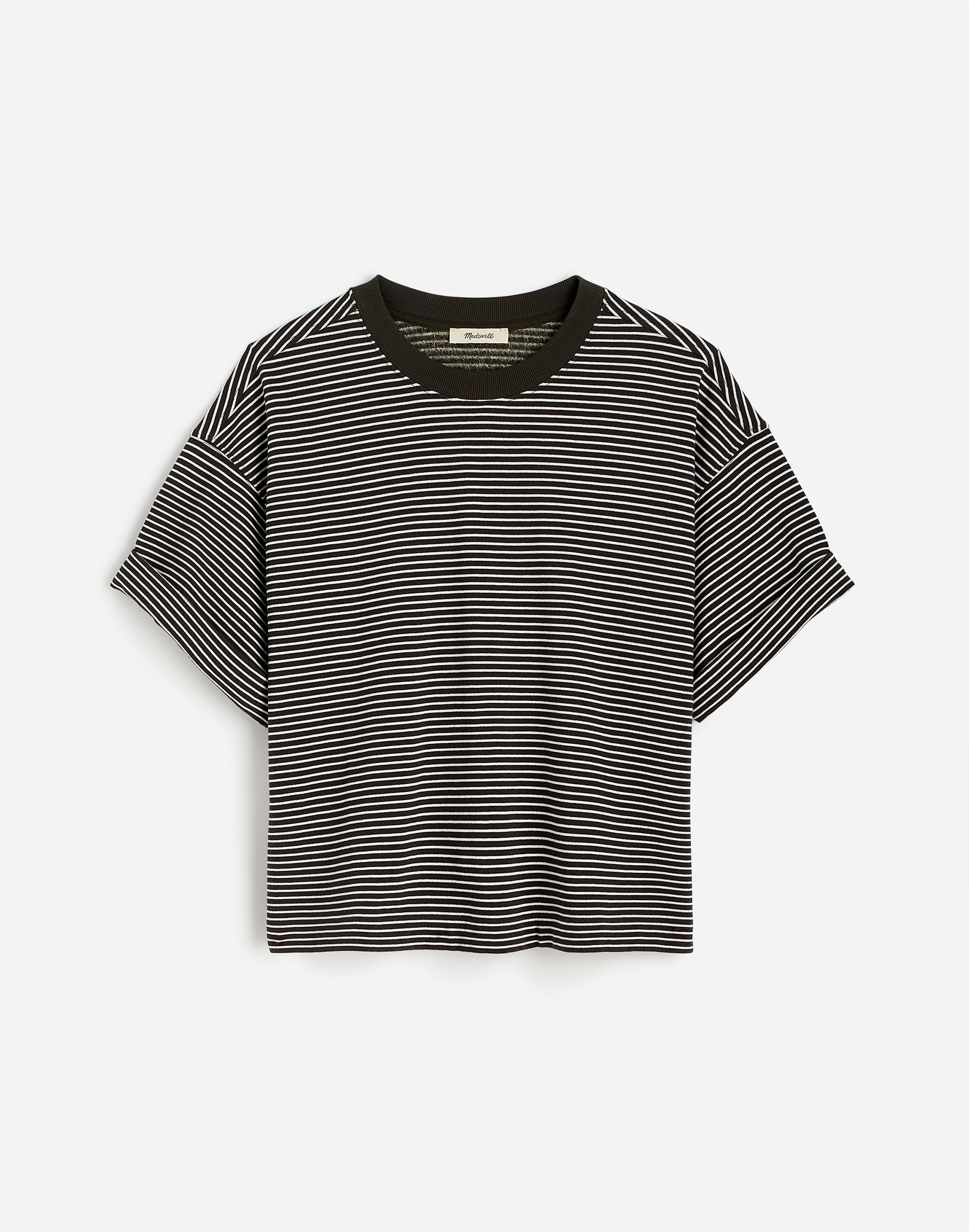 Sweatshirt Tee in Stripe