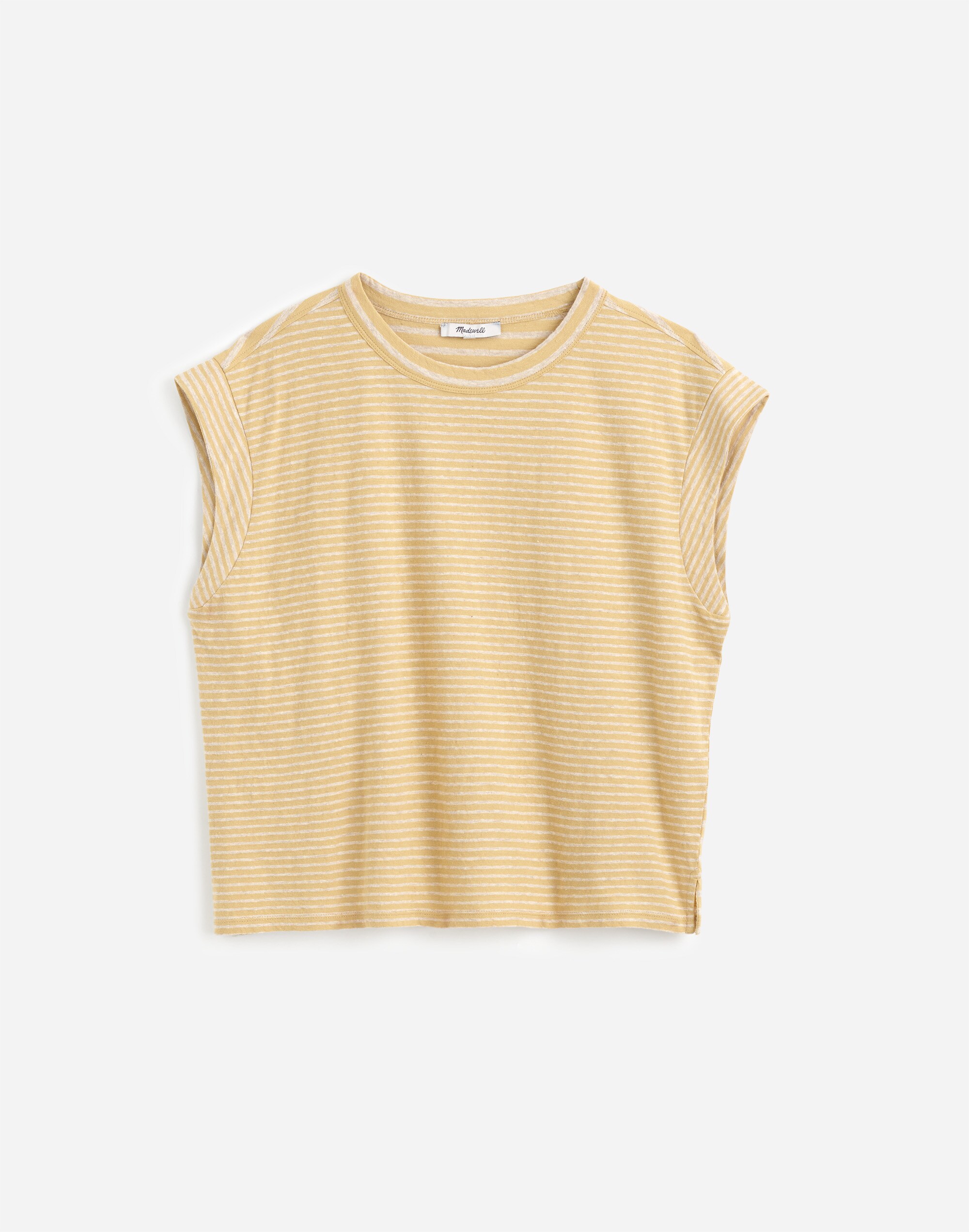 Boxy Muscle Tee in Stripe