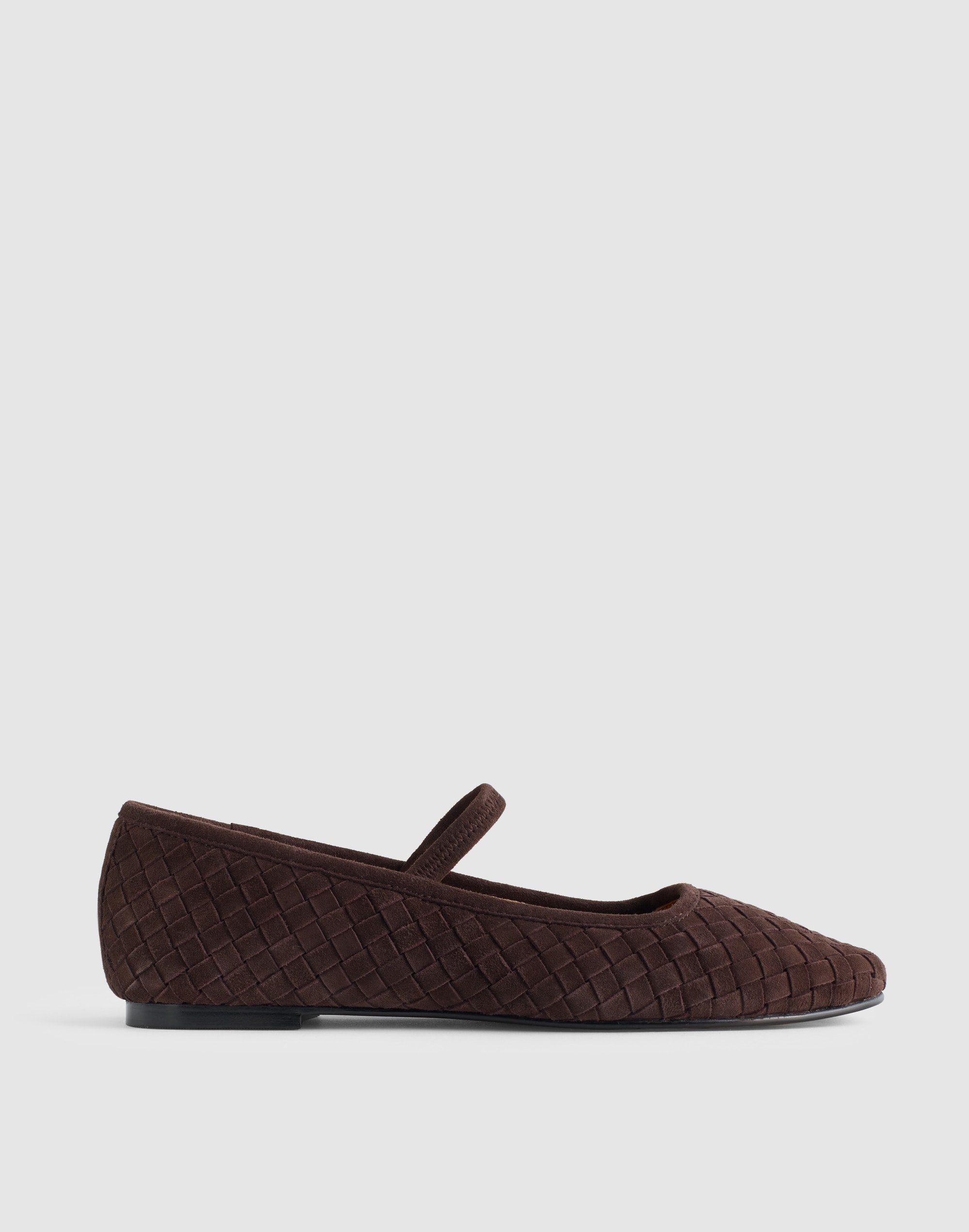 Madewell The Greta Ballet Flat In Brown