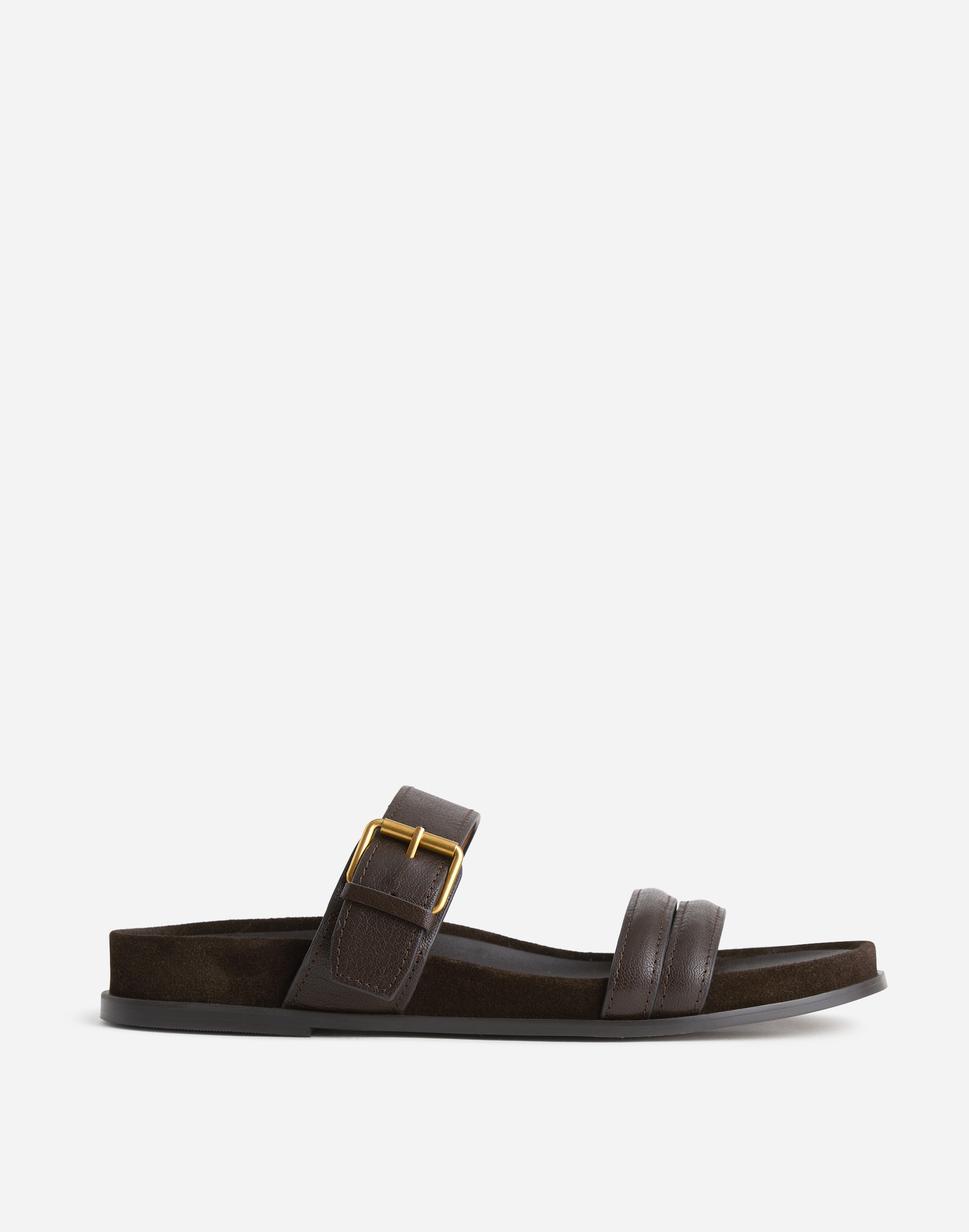The Dara Double-Strap Slide Sandal