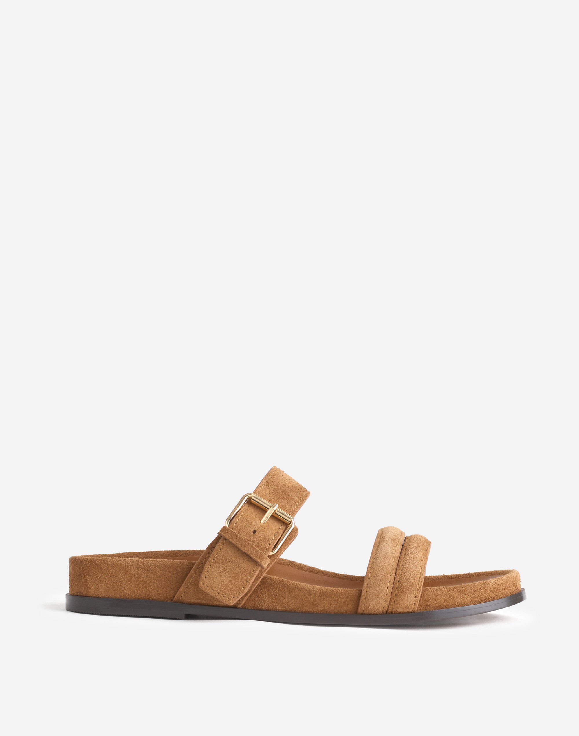 The Dara Double-Strap Slide Sandal