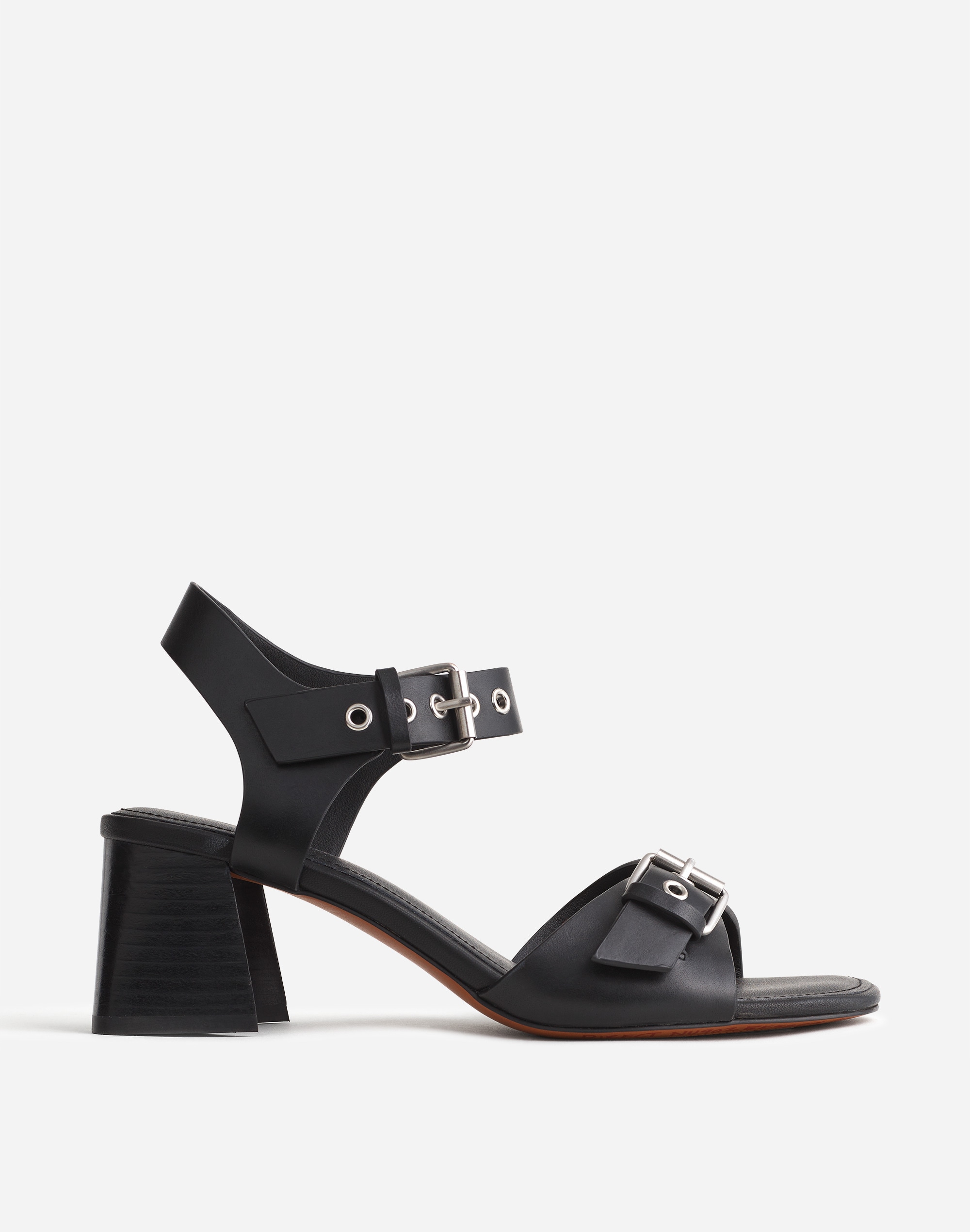 The Neeka Ankle-Strap Heeled Sandal