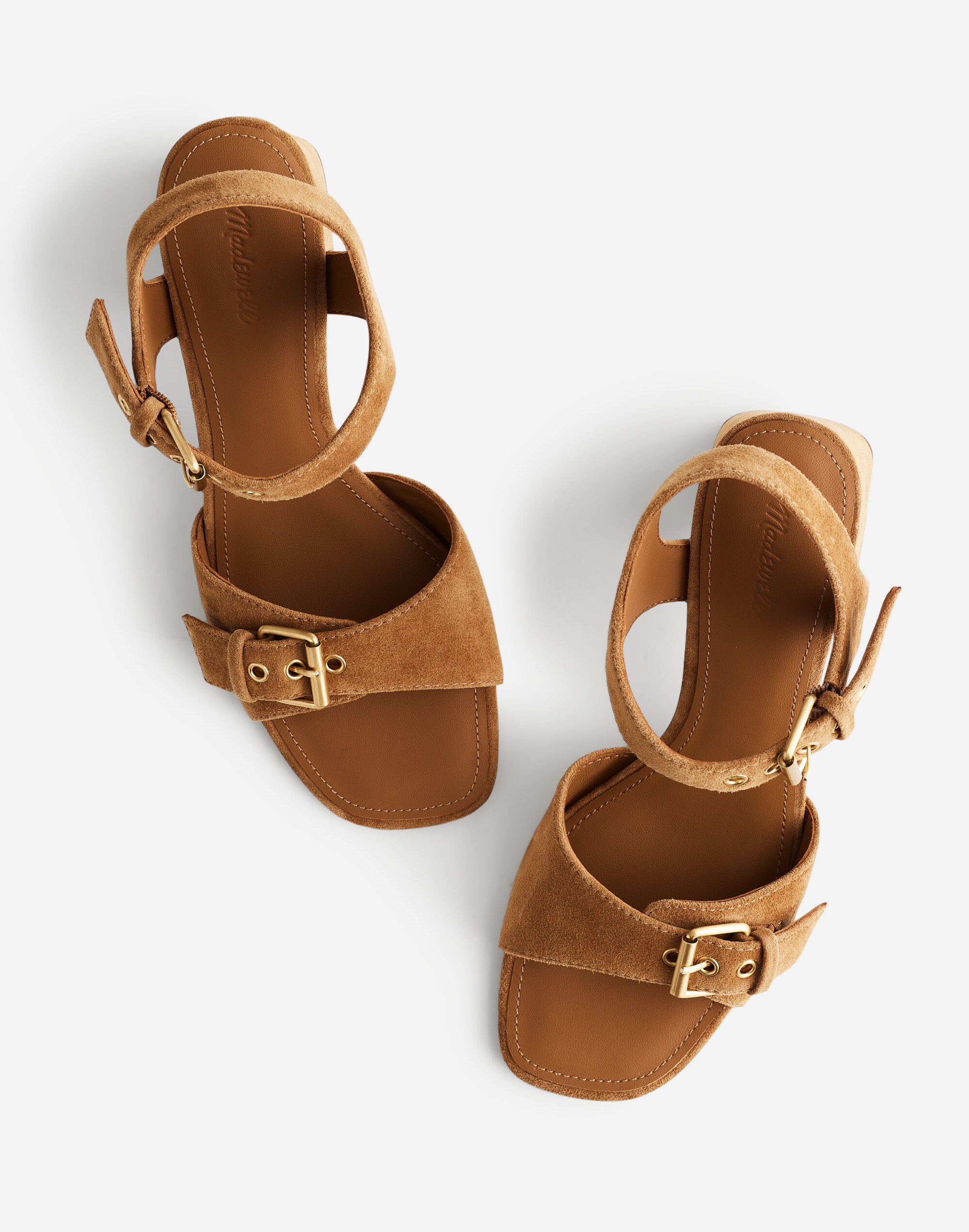 The Neeka Ankle-Strap Heeled Sandal