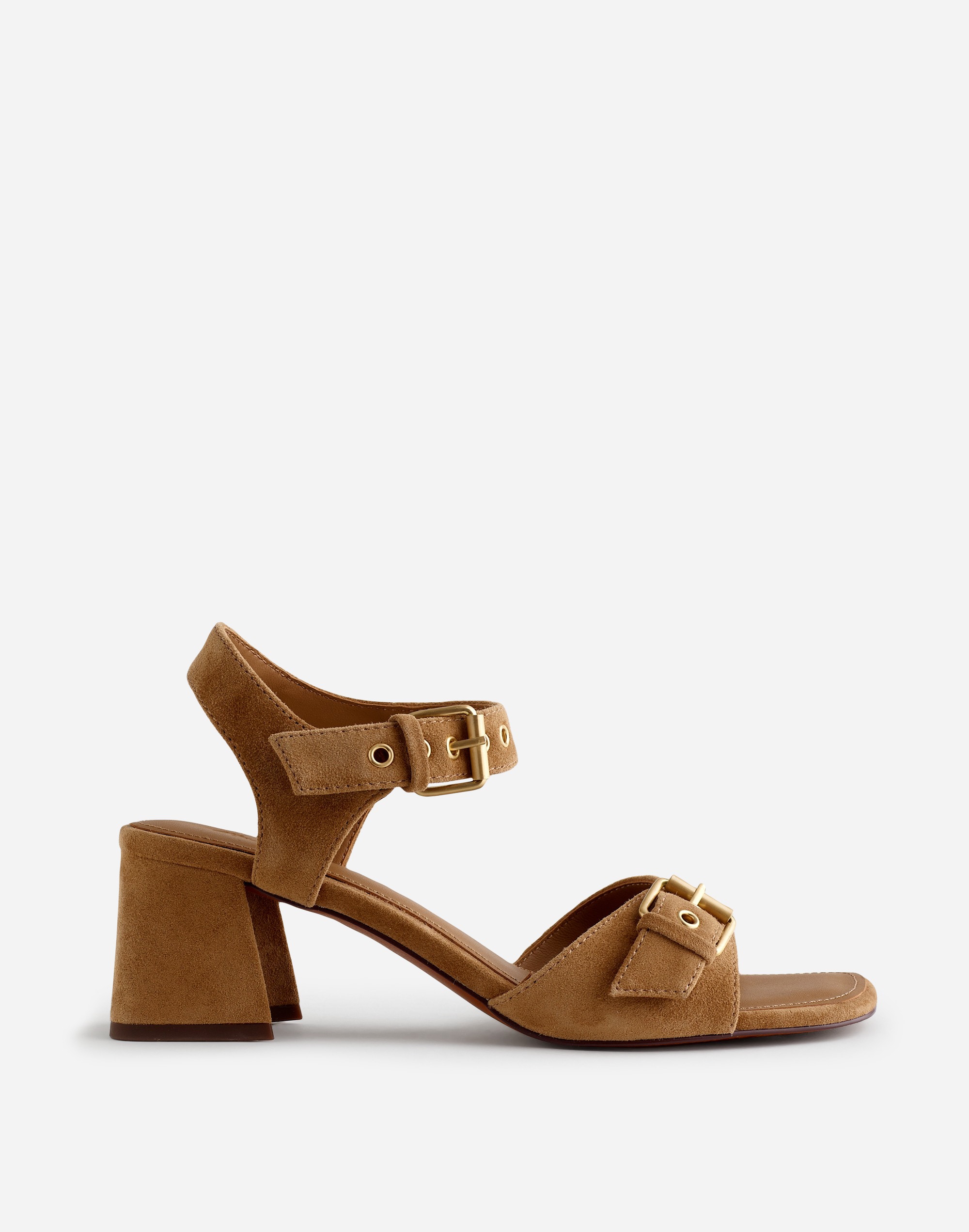 The Neeka Ankle-Strap Heeled Sandal