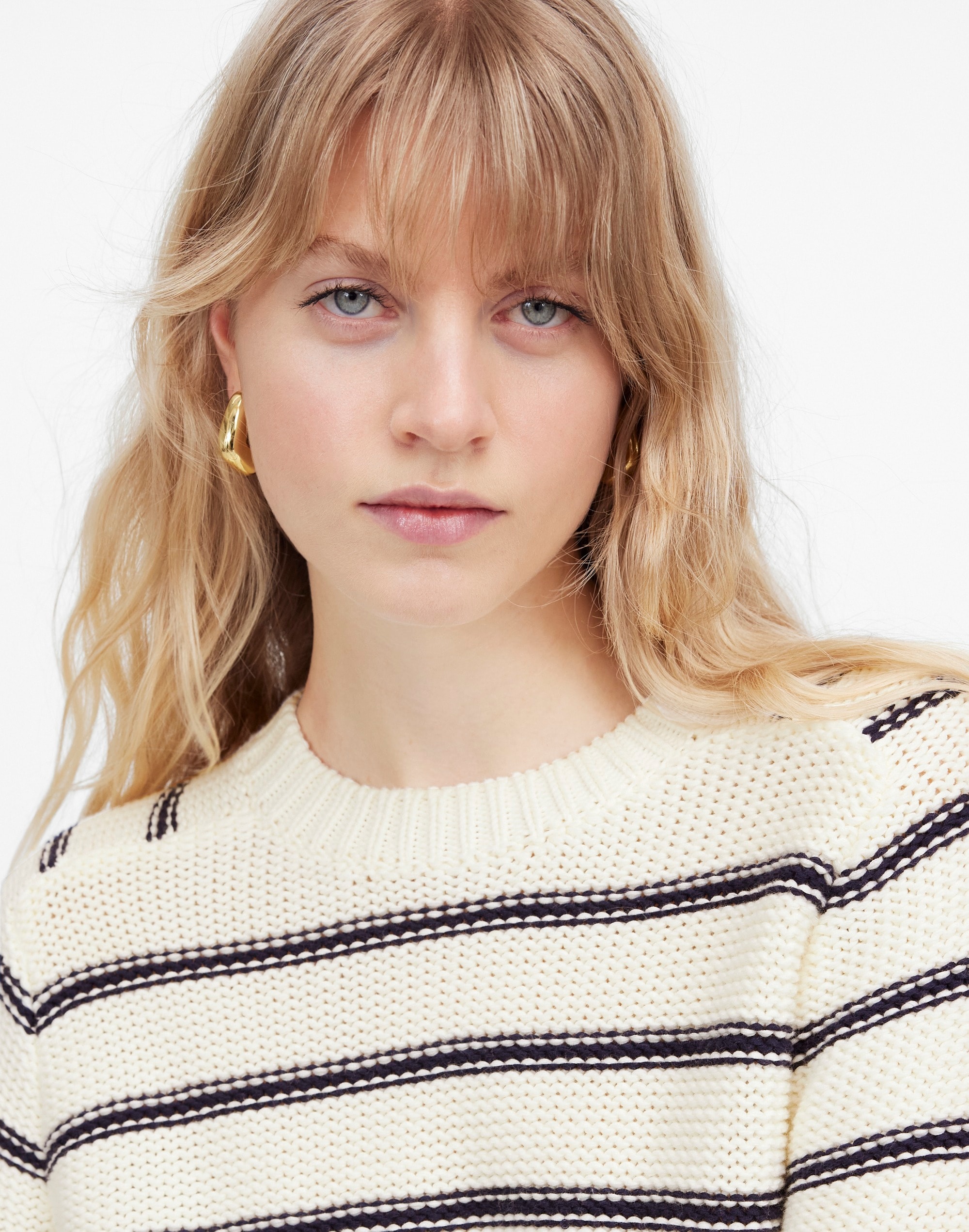 cotton crewneck sweater